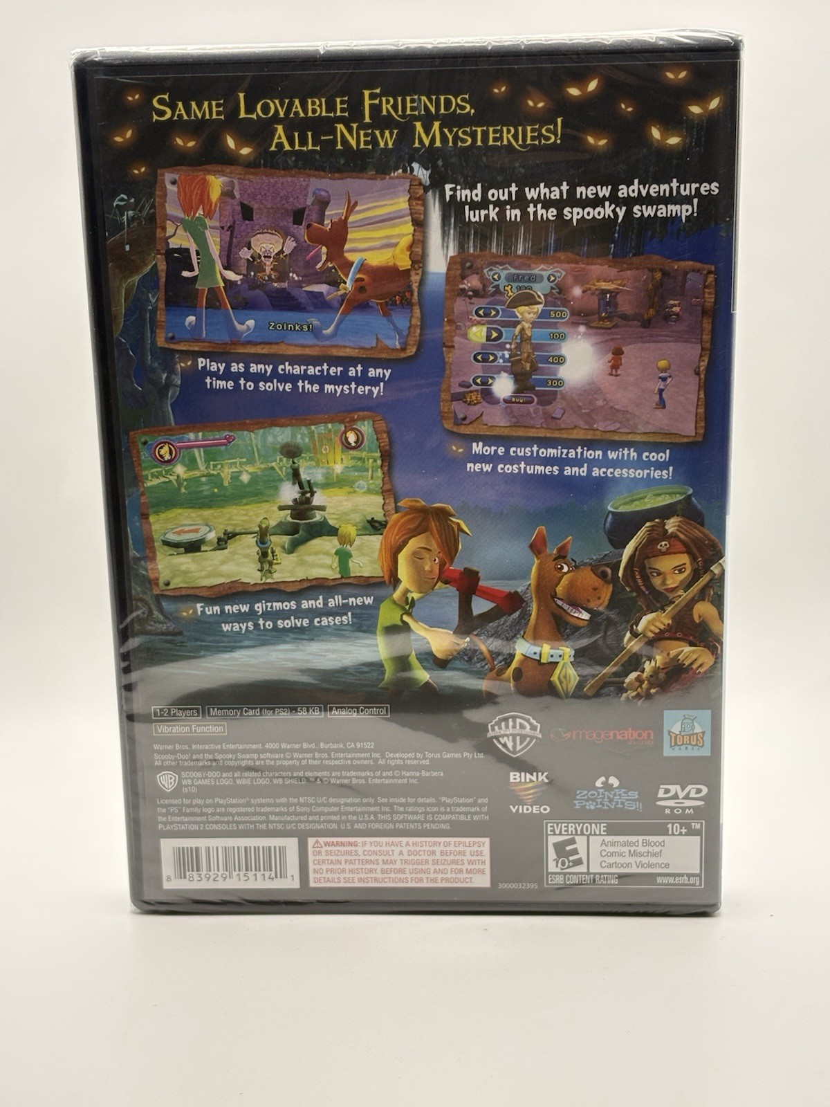 Scooby-Doo and the Spooky Swamp PS2 PlayStation 2 Brand New Factory Sealed