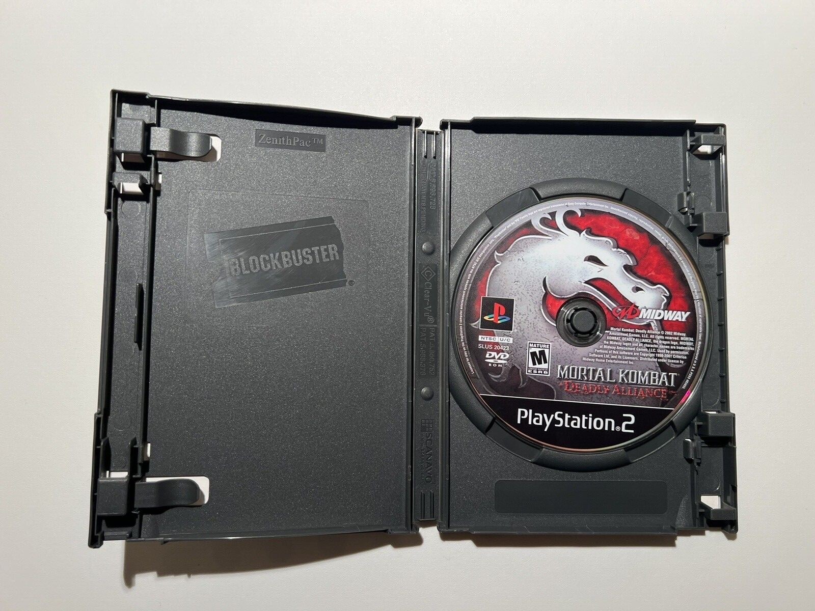 Moral Combat: Deadly Alliance PS2 – Blockbuster (NO MANUAL) – Play Tested!
