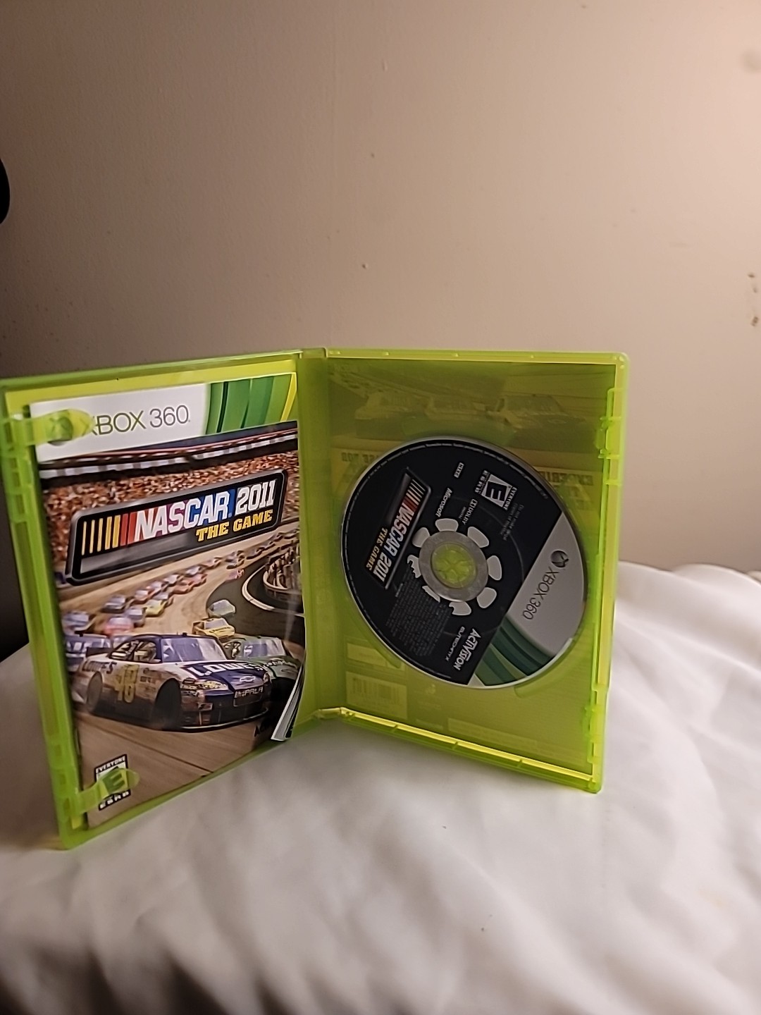 NASCAR The Game 2011 (Microsoft Xbox 360, 2011) W/MANUAL! SCRATCHES