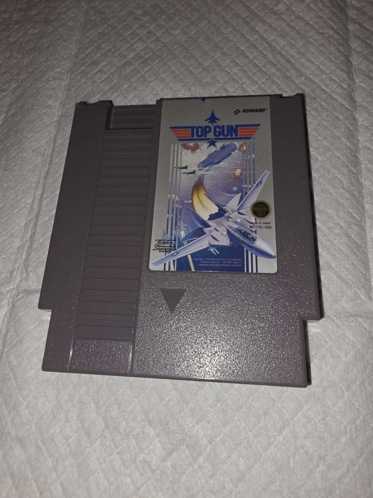 Konami Top Gun for Nintendo NES – Box/Case 1987 NTSC-U/C Flight Sim