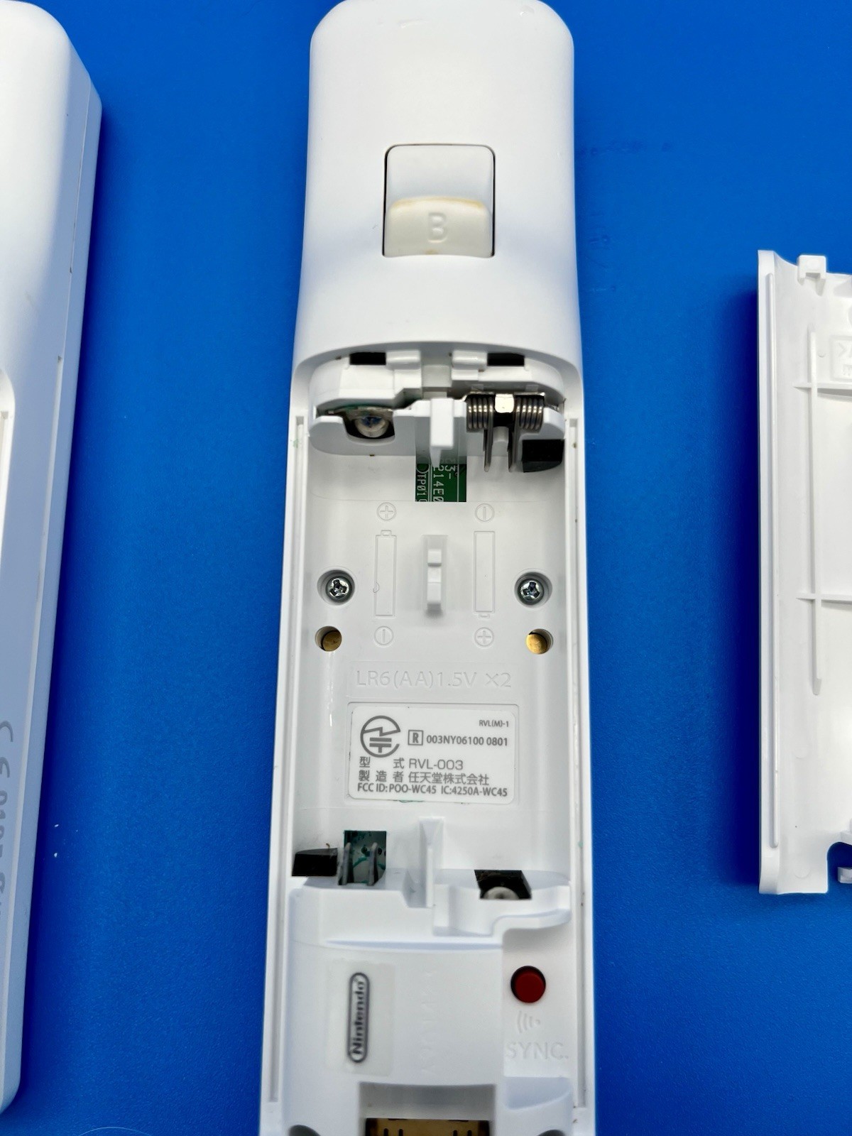 “Not Working”- Nintendo Wii White Remotes (2) with Straps & Sports Attachments