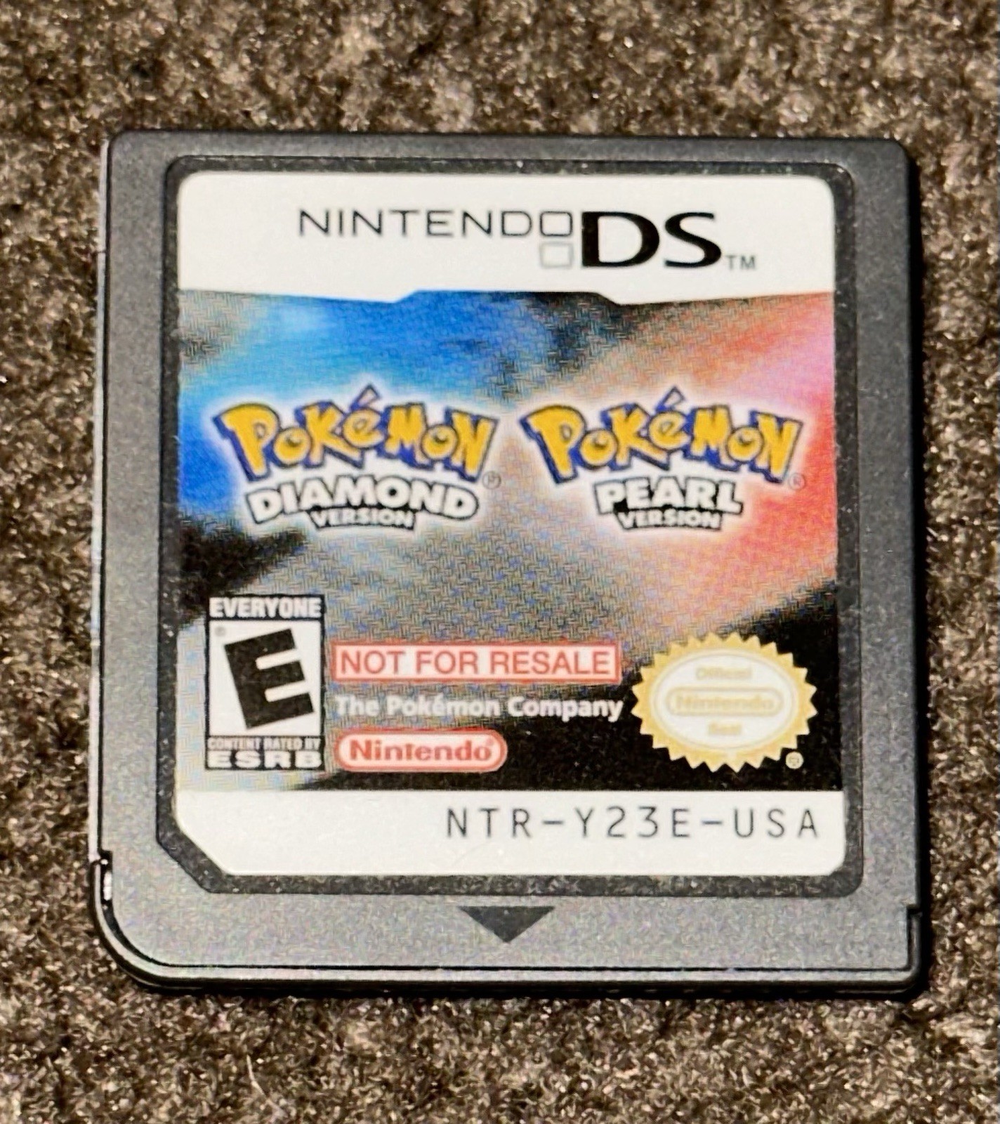Pokemon Diamond/Pearl Nintendo DS Demo Cart Not For Resale NFR Promo Authentic