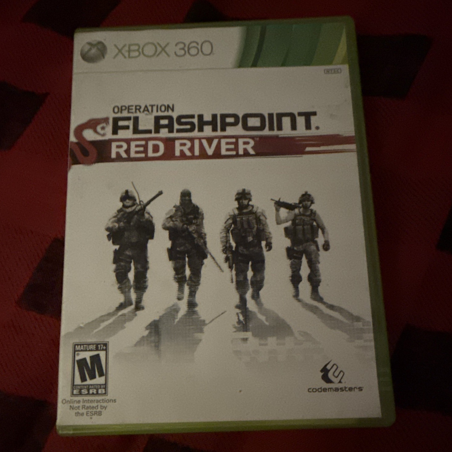 Codemasters Operation Flashpoint: Red River Xbox 360 M NTSC-U/C Shooter Manual