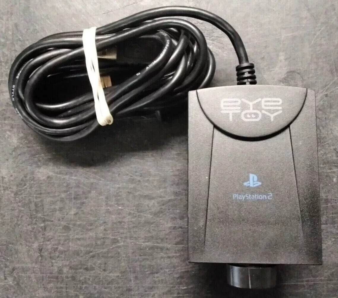 Eye Toy USB Camera Black PS2 Sony PlayStation 2 SLEH-00030