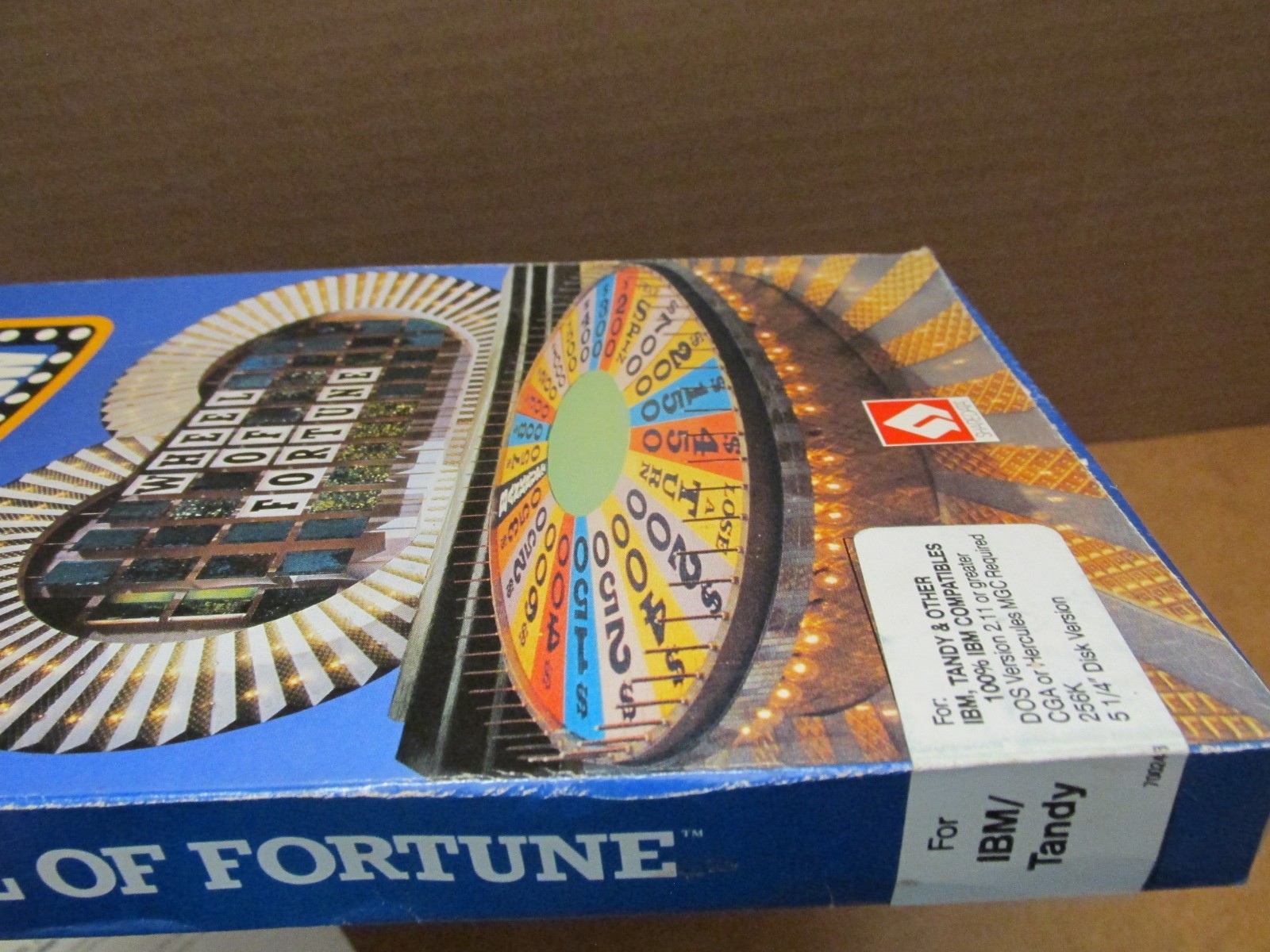 Wheel of Fortune PC Game IBM Tandy 1000