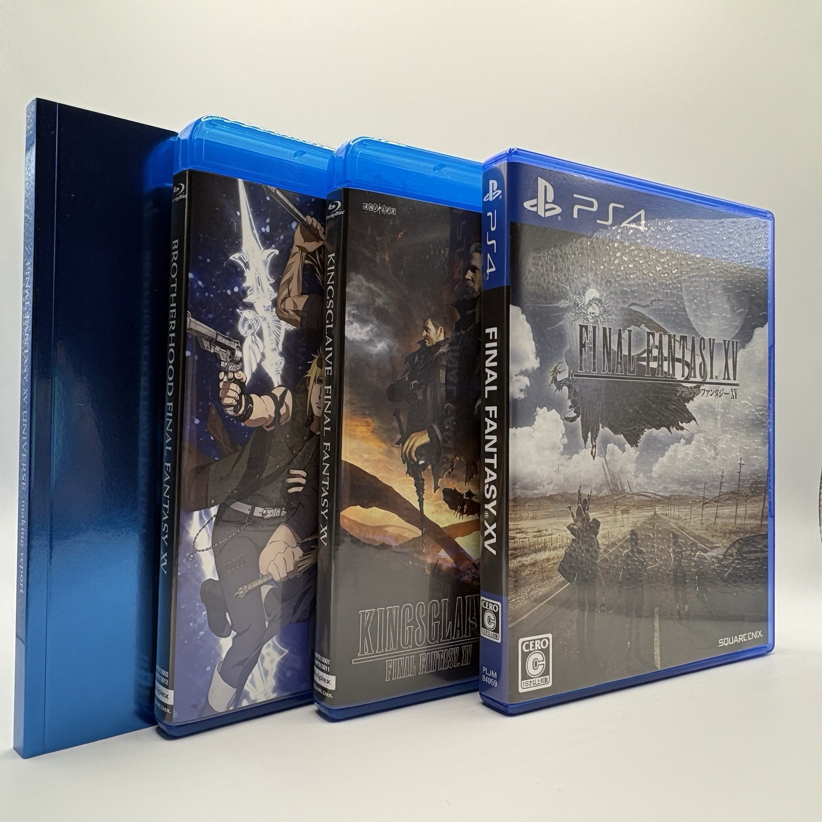 FINAL FANTASY XV Film Collections Box Japan Limited Edition PS4 BD