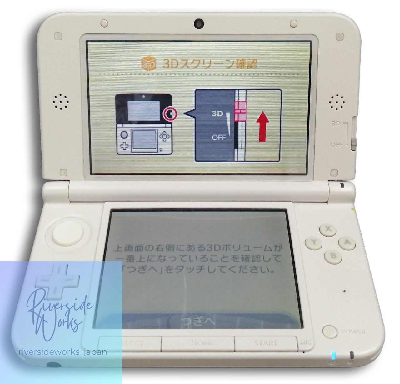 Nintendo 3DSLL SPR-001 Large Screen Handheld Gaming Console Used