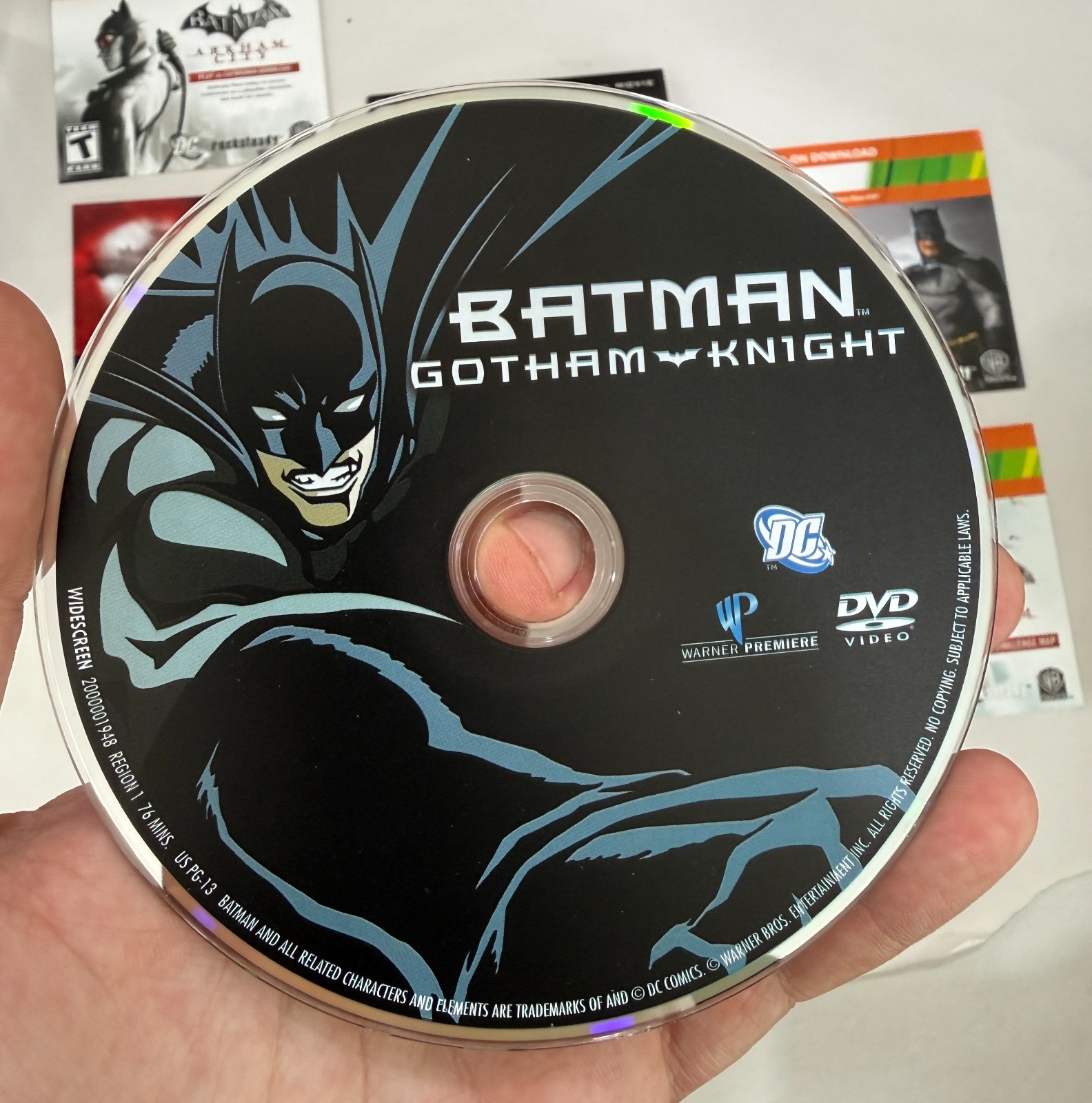 Batman Arkham City Collectors Edition – Xbox 360 – Yes inserts + Statue, No Game