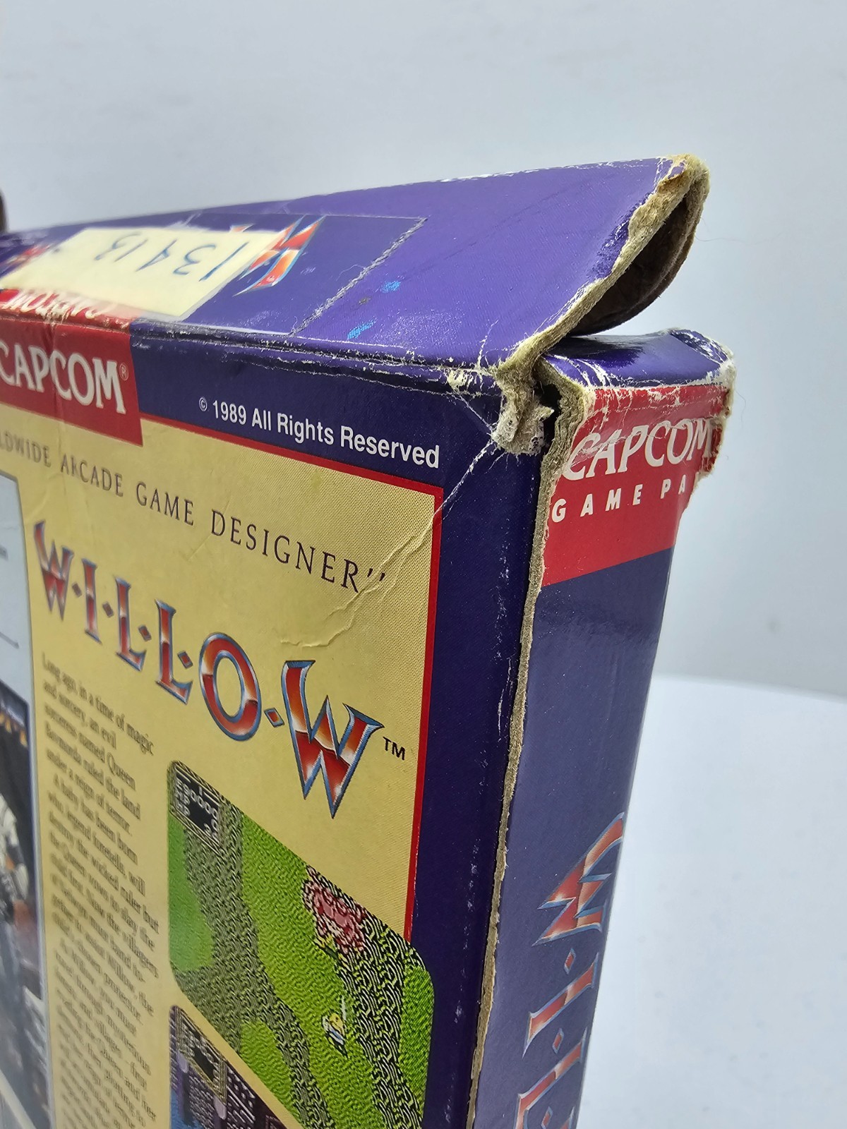 Willow (Nintendo Entertainment System, NES 1989) Box & Game. Cleaned & Tested