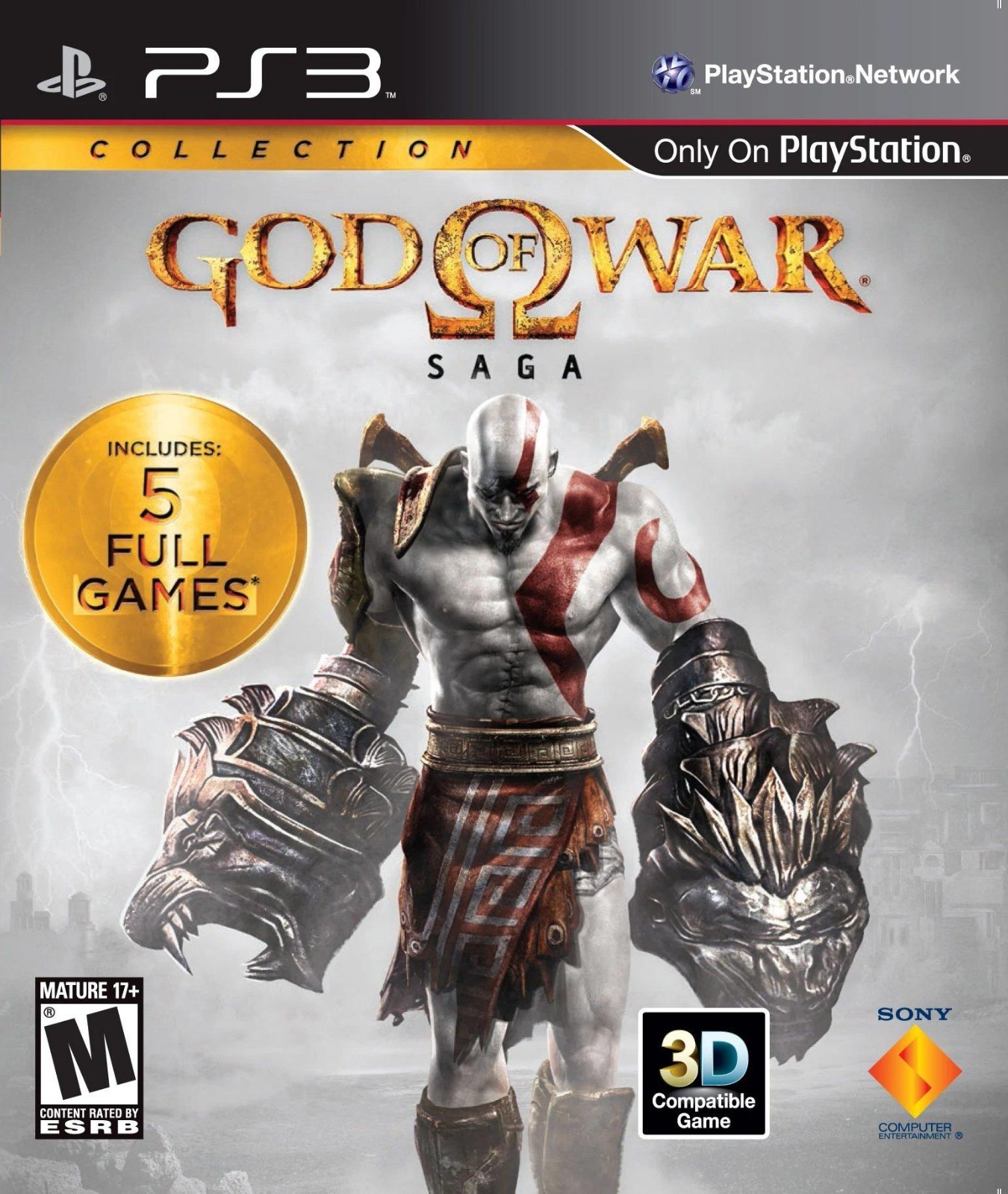 God of War Saga – Playstation 3 – Brand New Factory Sealed