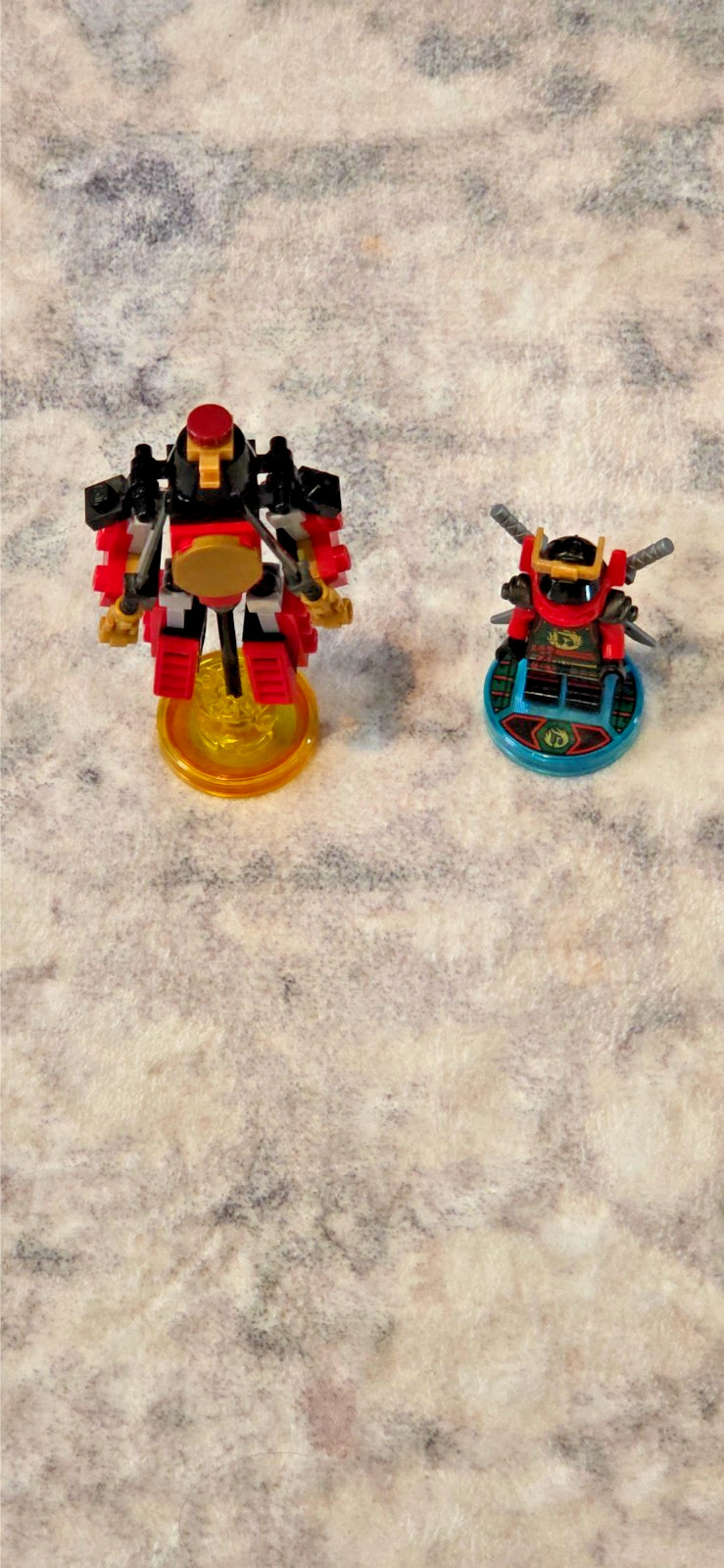 LEGO Dimensions Ninjago NYA & SAMURAI MECH 71216 Loose Set Fun Pack