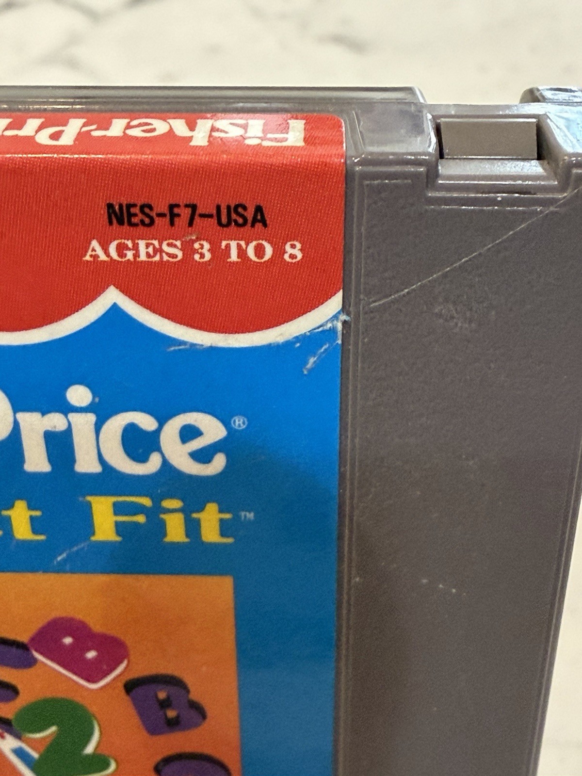Fisher Price Perfect Fit – Nintendo NES – Tested Working 👍 Vintage 80s Ed Game