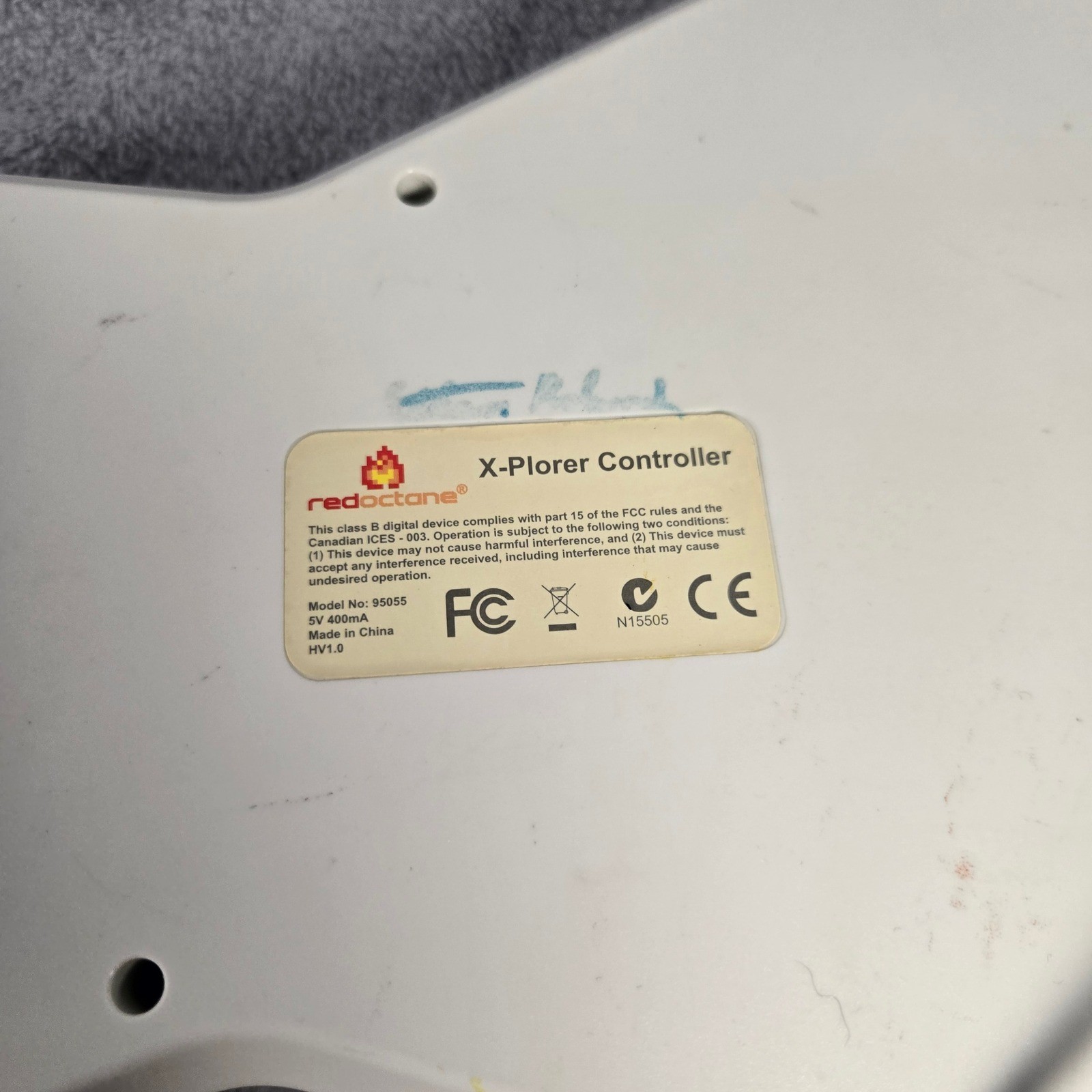 Xbox 360 Guitar Hero X-Plorer Wired Controller RedOctane 95055 PARTS ONLY