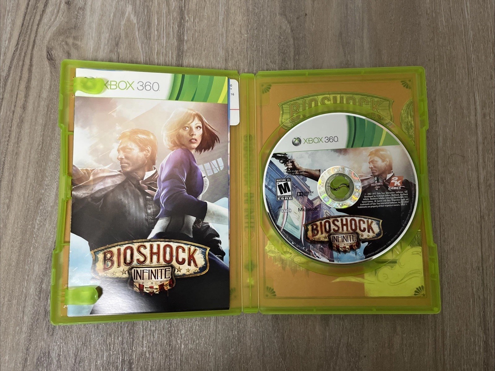 BioShock Infinite (Microsoft Xbox 360, 2013) CIB Complete In Box