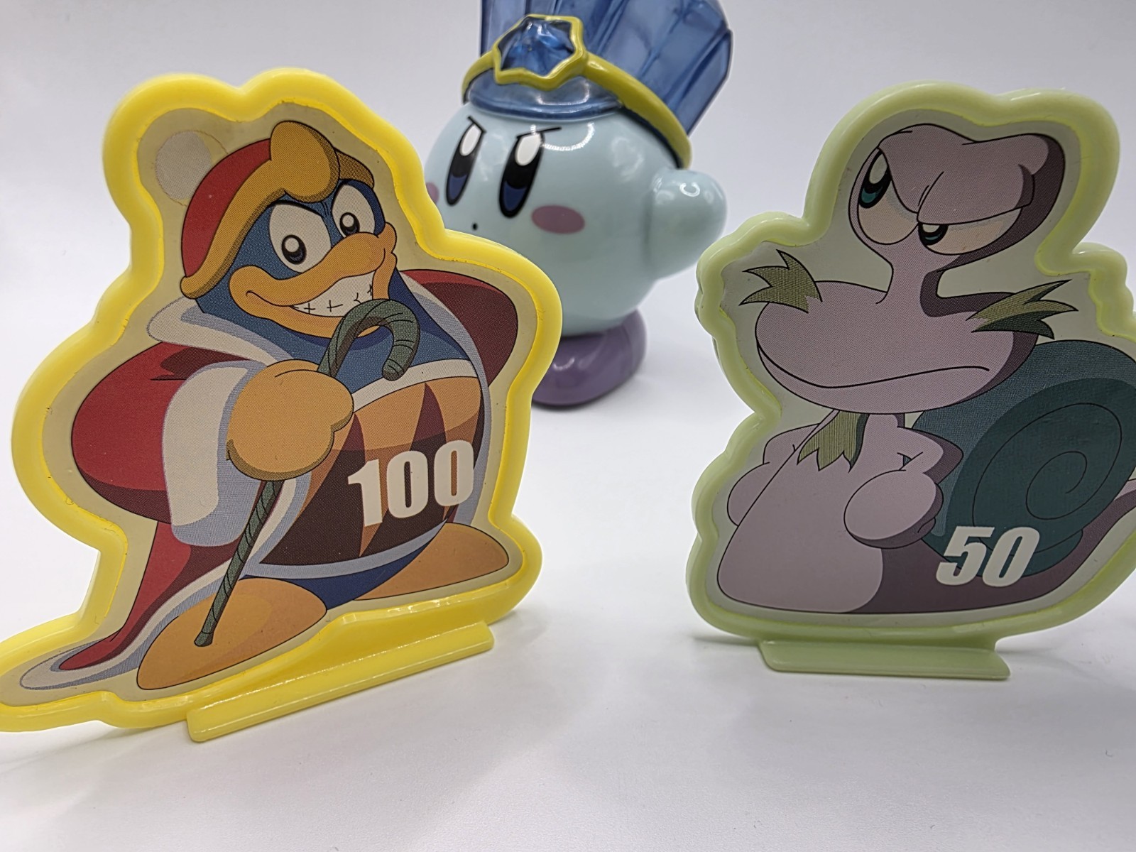 Ice Kirby Knock ‘Em Down Tabletop Game Complete Dedede Targets