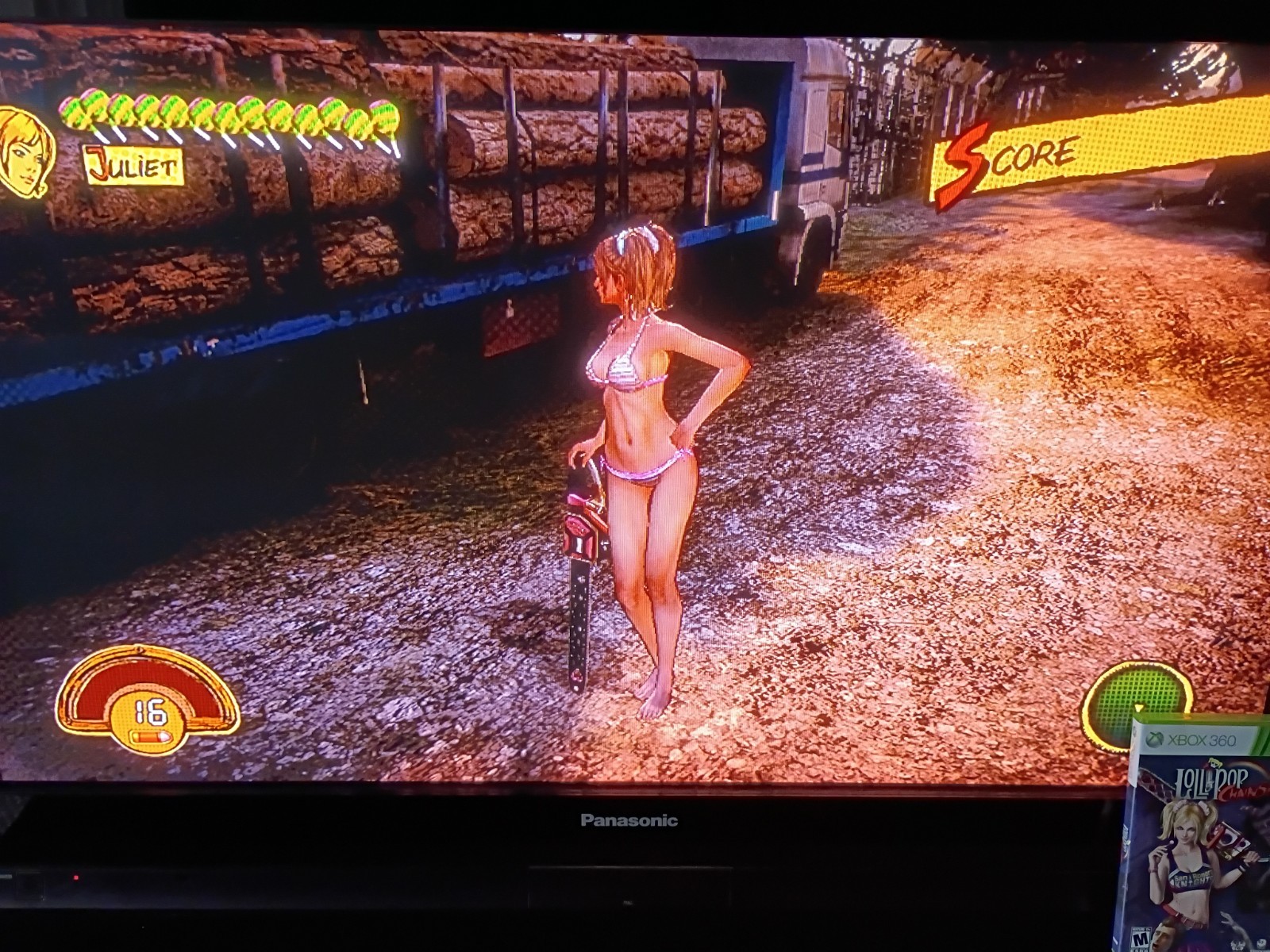 Lollipop Chainsaw 2012 Complete in Box CIB Tested Working (Xbox 360) Suda51