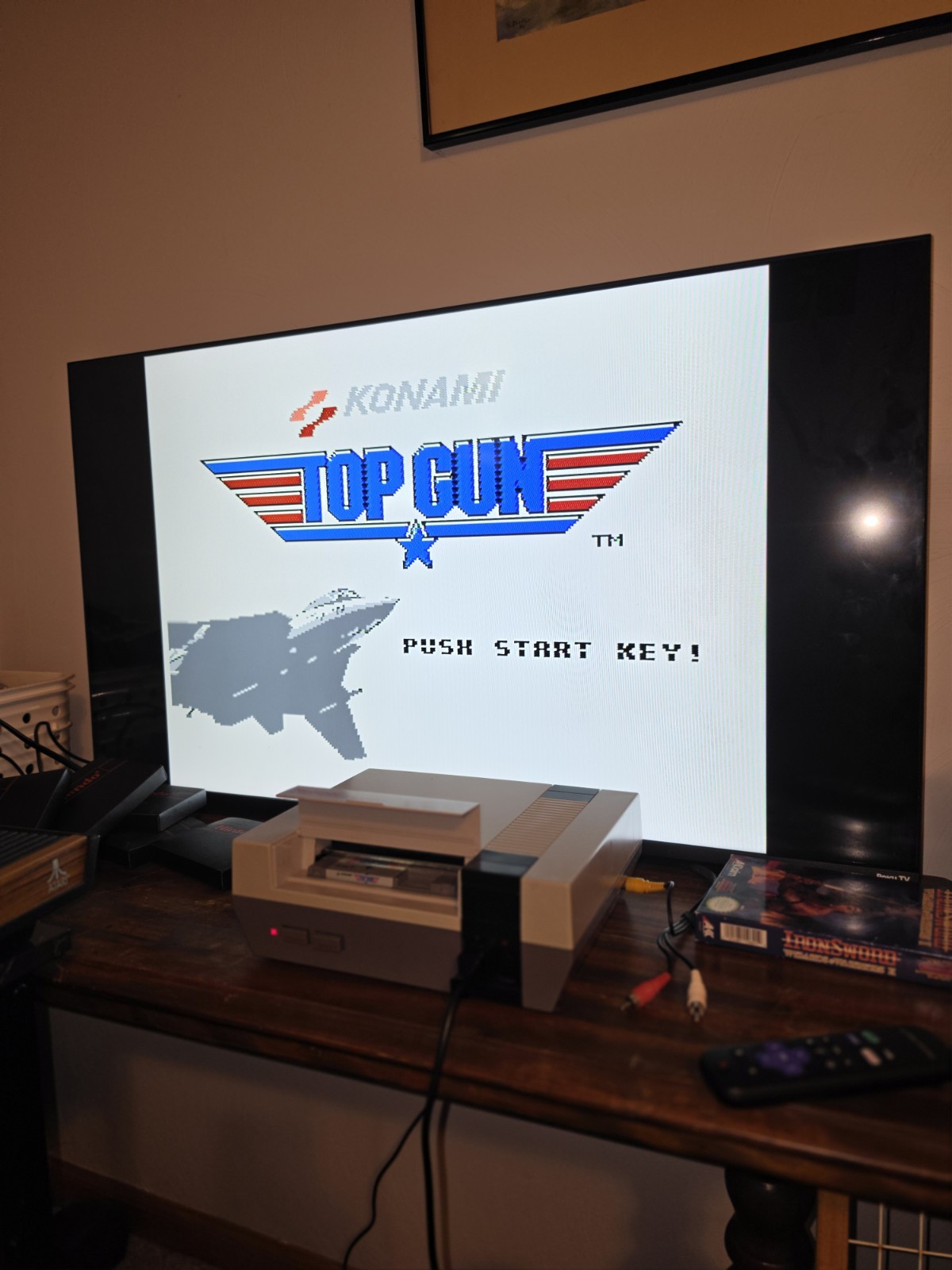 Konami Top Gun for Nintendo NES – Box/Case 1987 NTSC-U/C Flight Sim