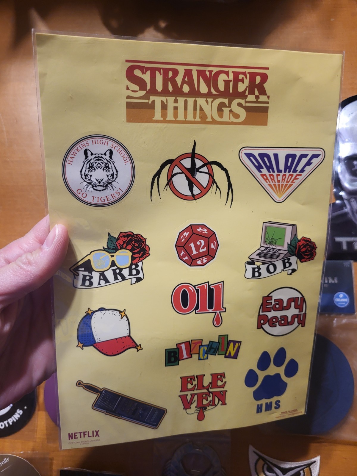 LOT Promo Items Loot Crate Pins Coaster T2 Lost Boys Stranger Things + READ