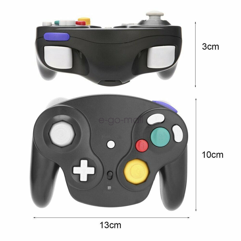 Wireless Game Controller With Adapter For Gamecube Console Retro Classic GC NGC
