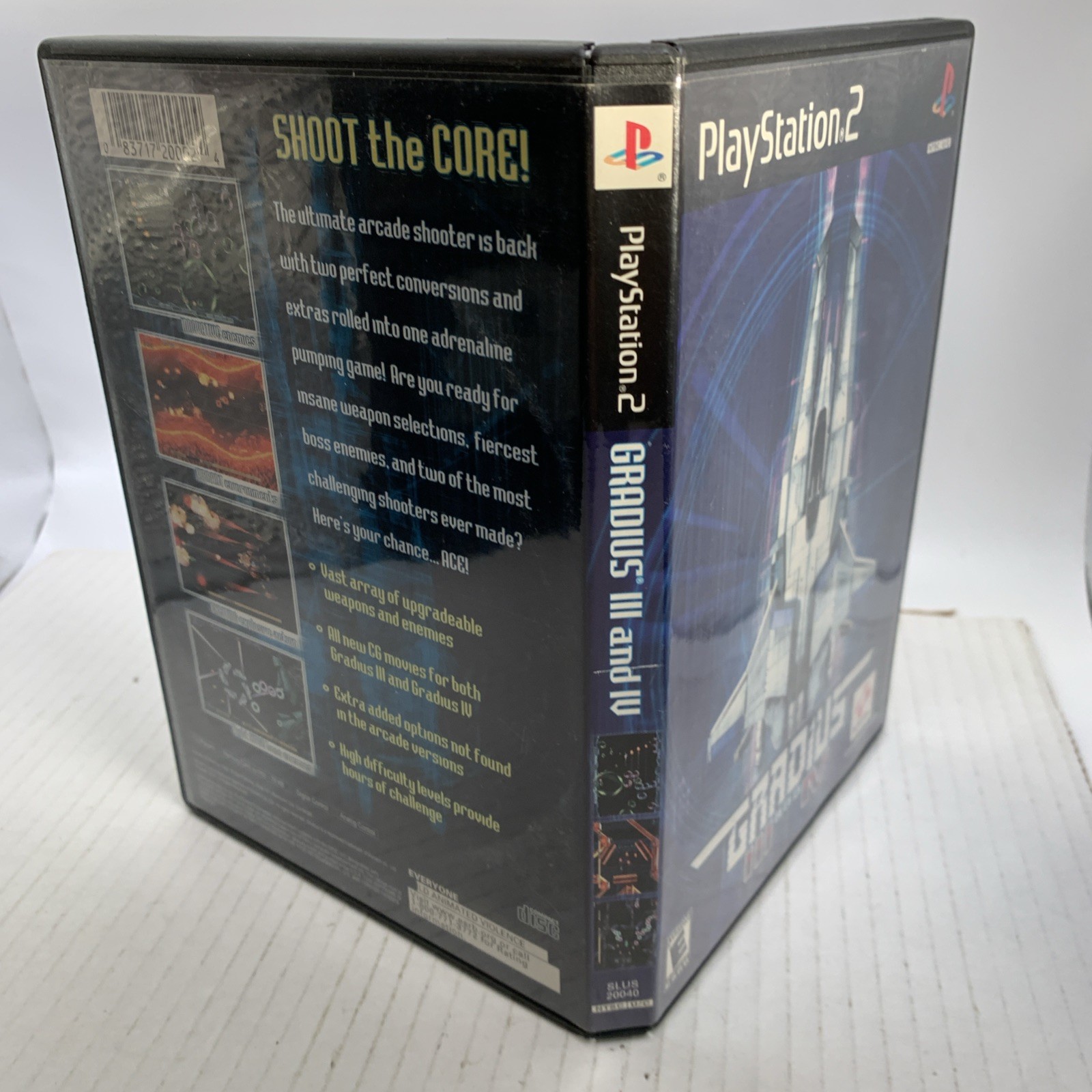 Esteem Condition Gradius III 3 and IV 4 (Sony PlayStation 2, 2000) PS2 See Pics