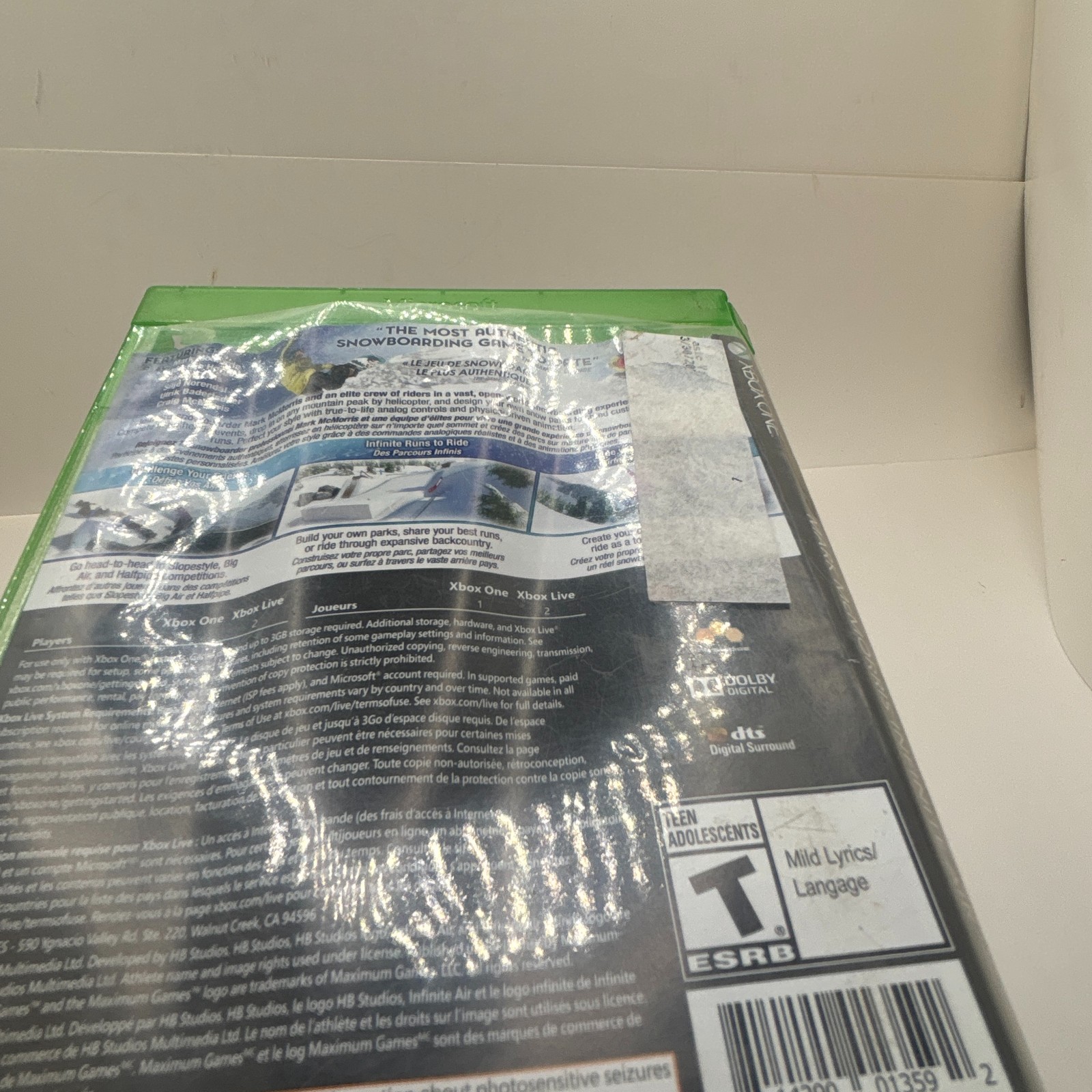 Mark McMorris Infinite Air (Microsoft Xbox One Snowboarding Game, 2016)