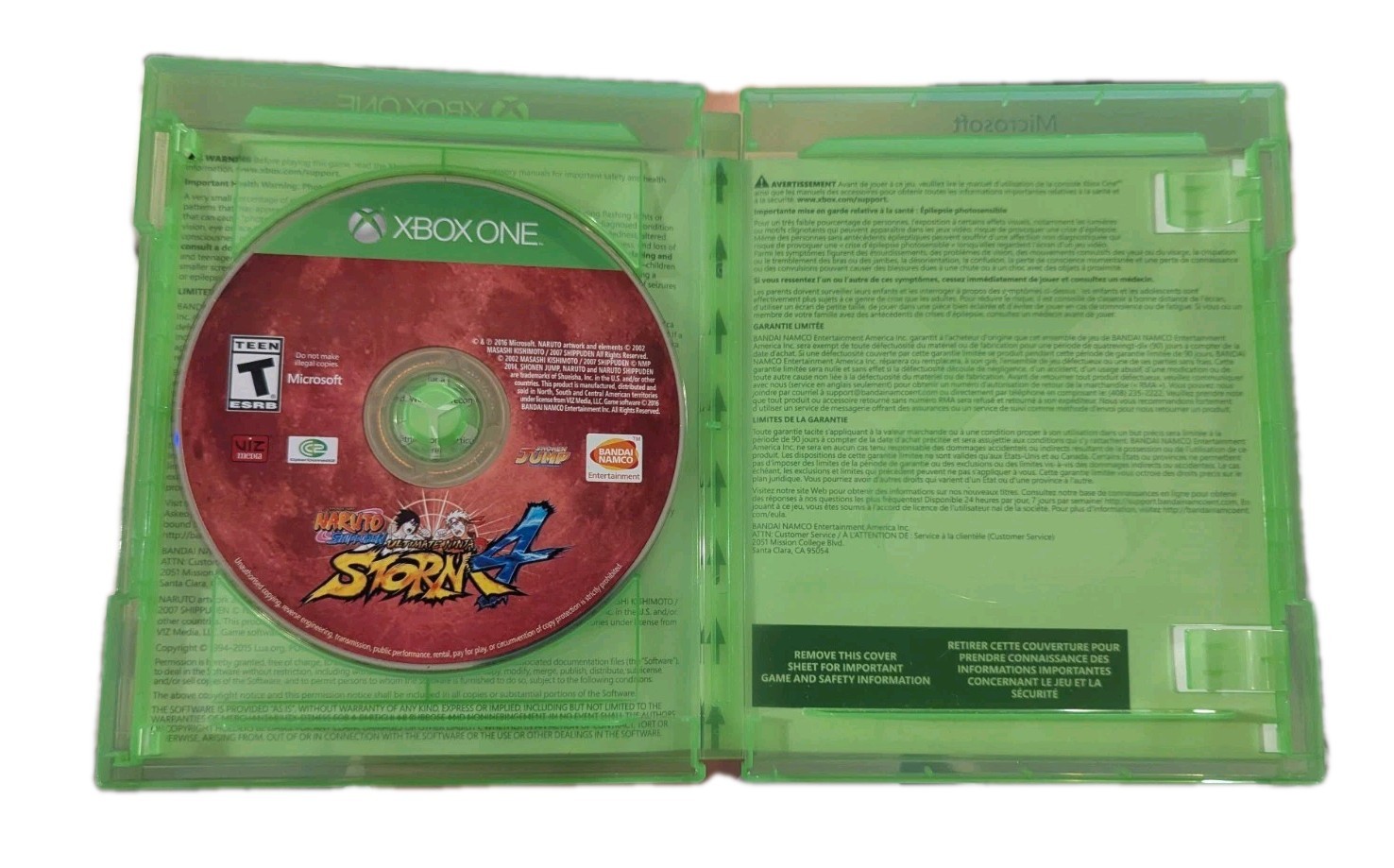 Naruto Shippuden: Ultimate Ninja Storm 4 For Xbox Returns Accepted