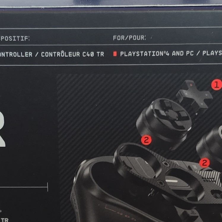 Astro C40 TR Controller Black for PS4 & PC Wired/Wireless Rechargeable