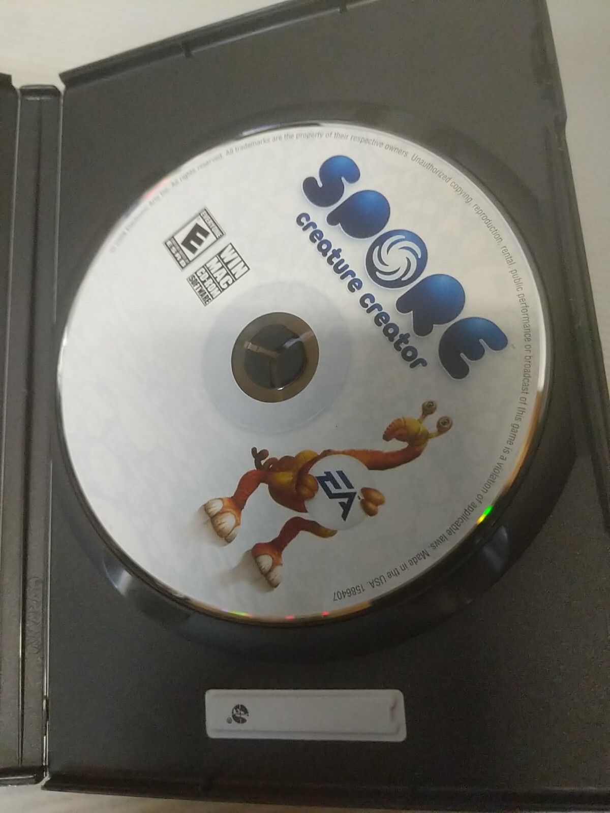 Spore Creature Creator Windows Mac 2008 Complete Case PC EA Computer Game ~ #188