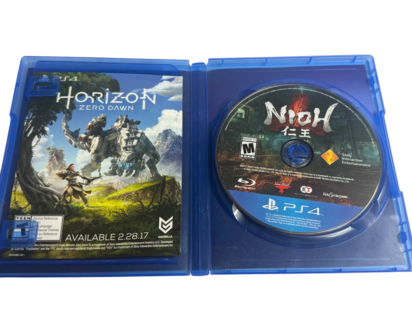 Koei Tecmo Nioh for Sony PlayStation 4 PS4 M Mature NTSC-U/C US/CA