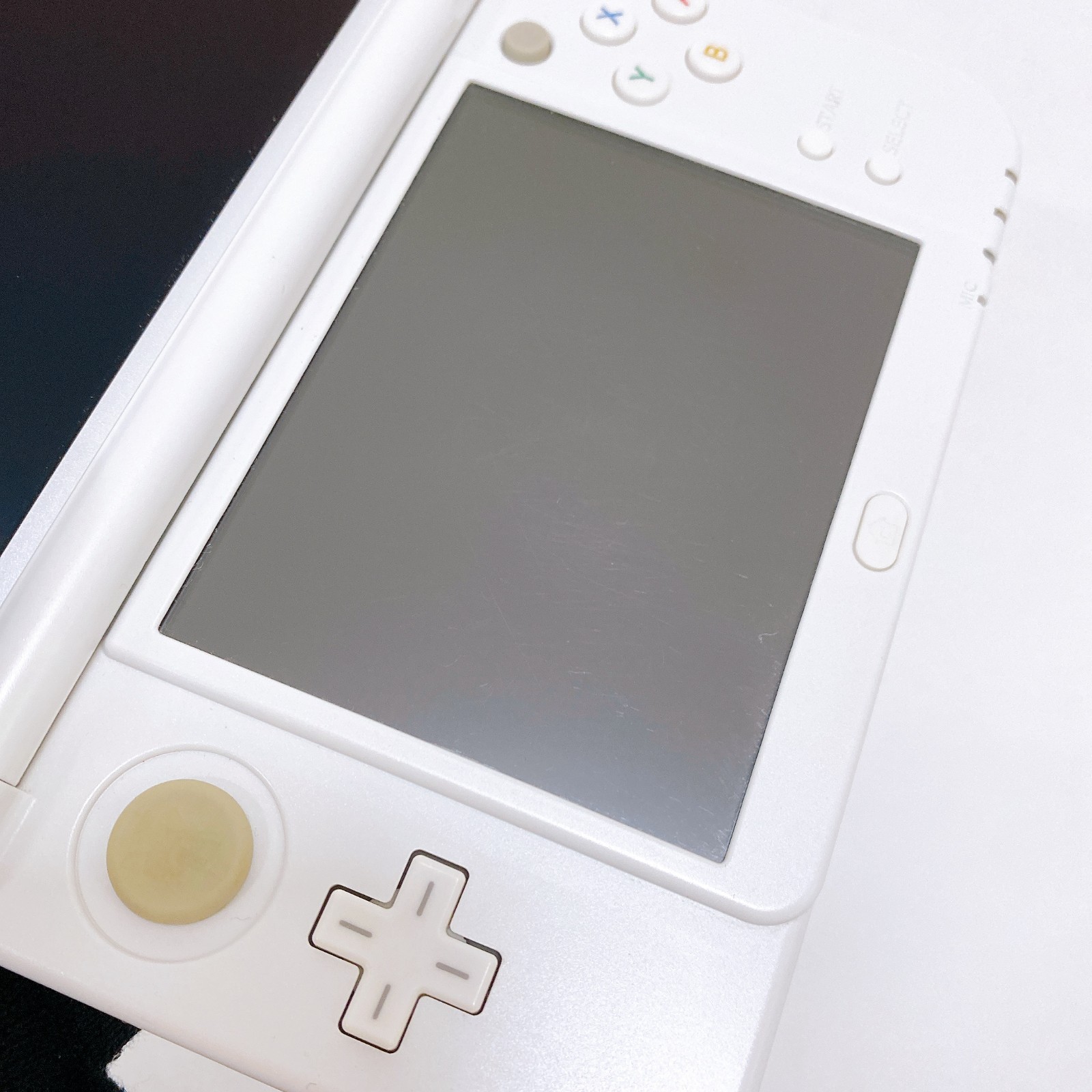 【Dual IPS】New Nintendo 3DS LL XL Pearl WhiteConsole Japan Tested Rank A