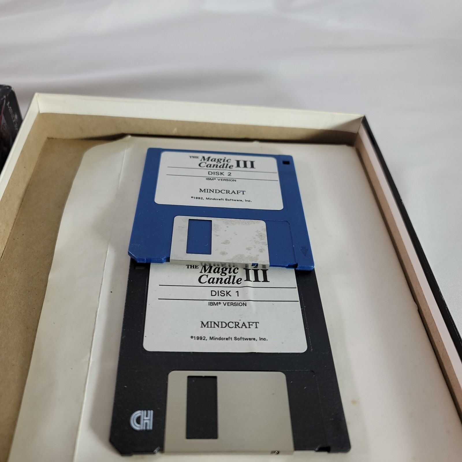 The Magic Candle III Mindcraft MS-DOS 1992 Disks 1 & 2 only