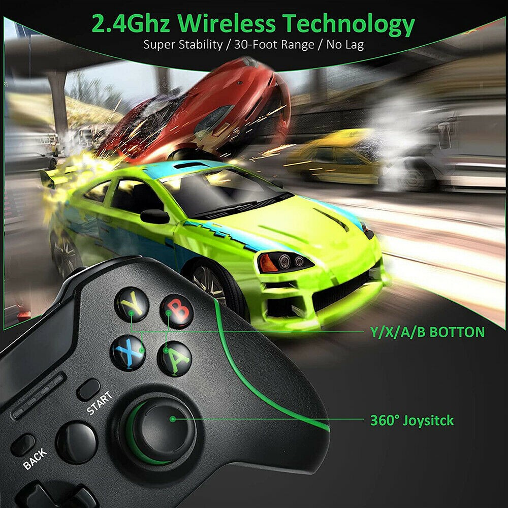 Wireless Controller For Microsoft Xbox One S / X / E / Windows 7 8 10 11 PC 2.4G