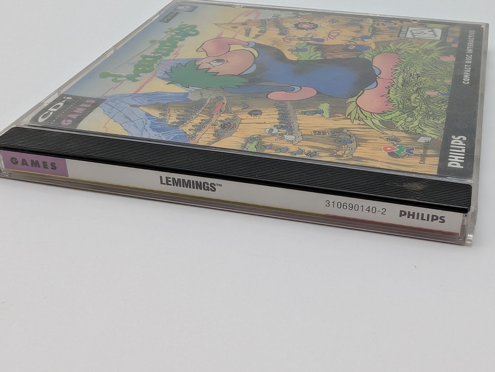 Lemmings Philips CDI CD-I Complete NA Copy Tested Working