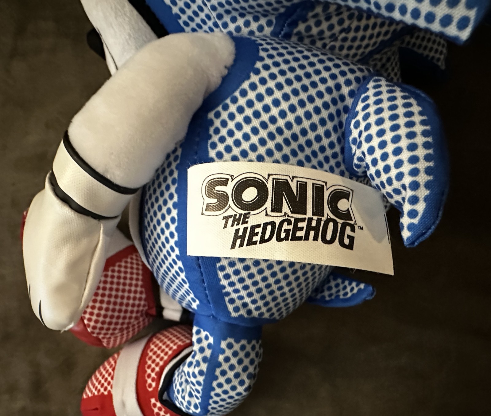 Jakks Pacific Sonic 30TH Anniversary Comic Sonic 14″ Plush with Box – VGC