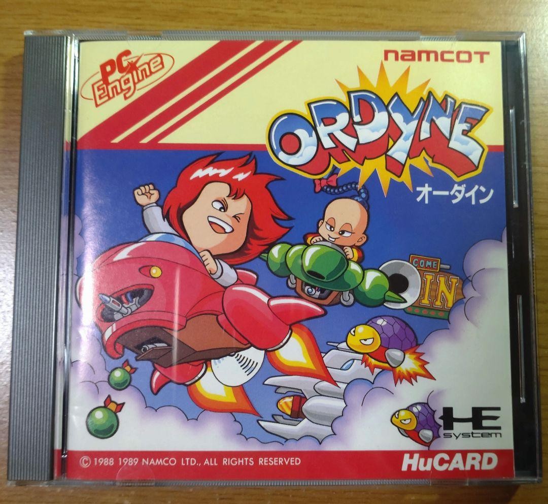 Ordyne namCOT PC Engine HuCard Used Tested Japanese ver with Case
