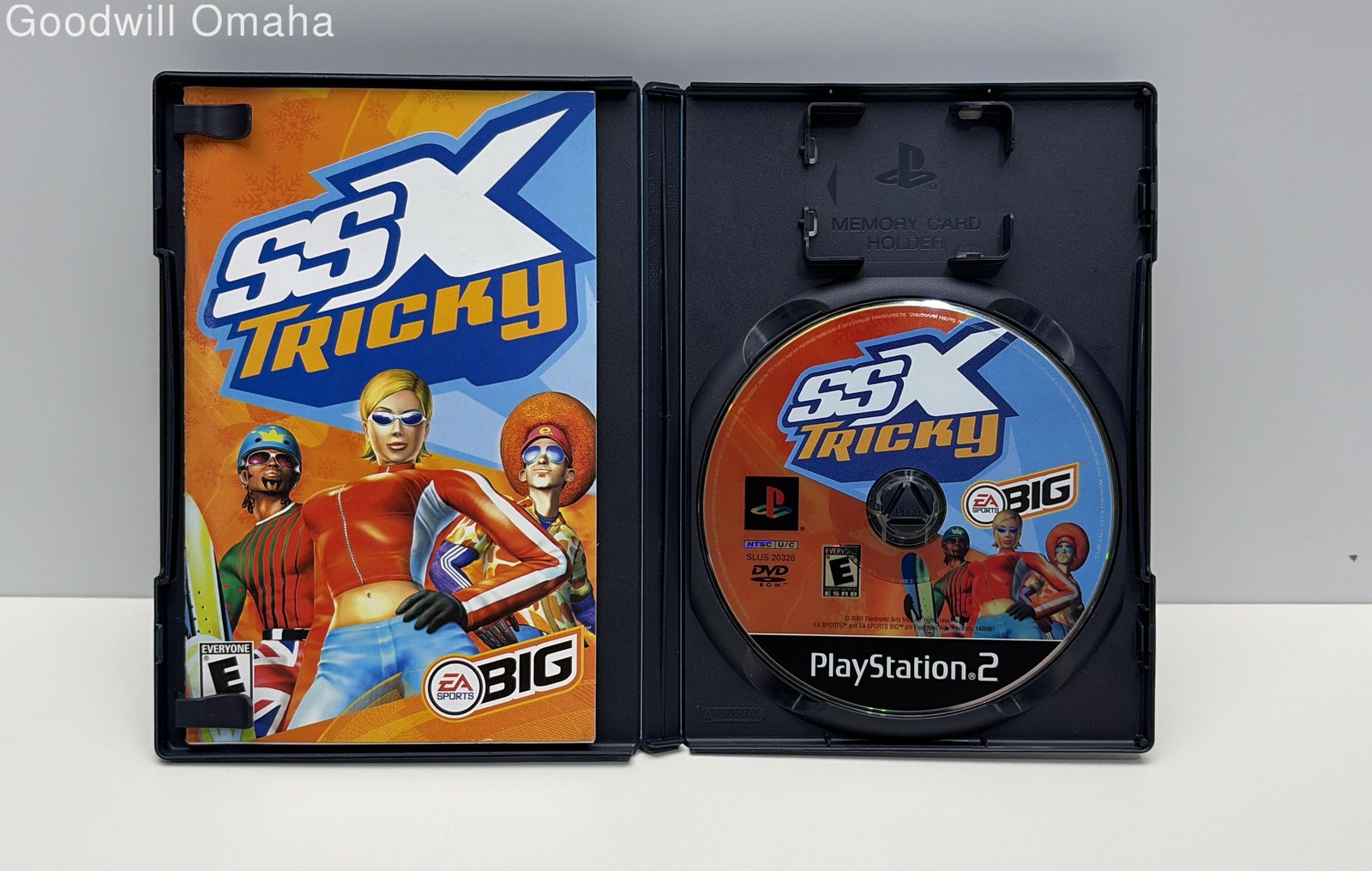Sony PlayStation 2 PS2- SSX Tricky + Case , Manual & Reg Card – Tested READ DESC