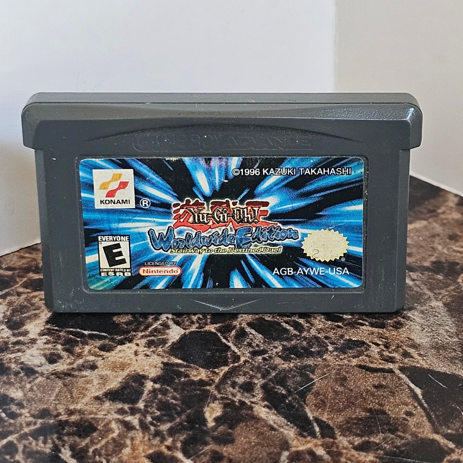 Yu-Gi-Oh Worldwide Edition Stairway to the Destined Duel Game Boy Advance GBA