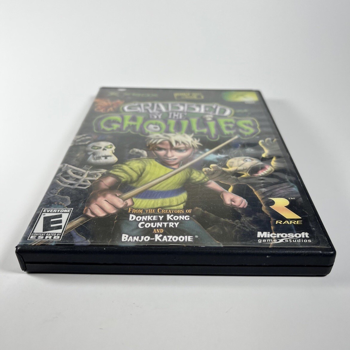 Grabbed by the Ghoulies Microsoft Xbox 2003 Rareware Untested Horror Video Game