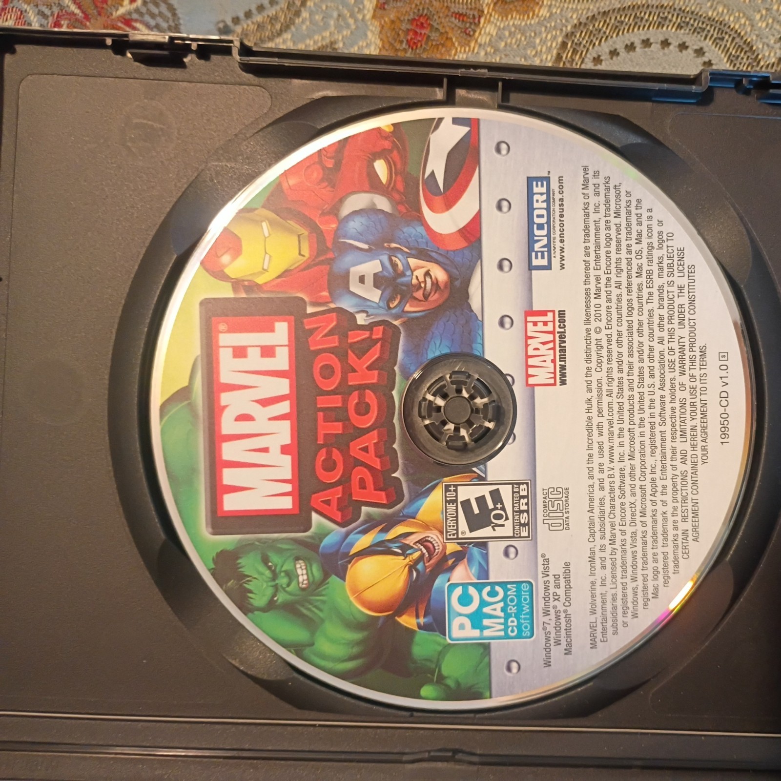 Marvel Action Pack – 10 PC Games – Hulk, Wolverine, Captain America, Iron Man
