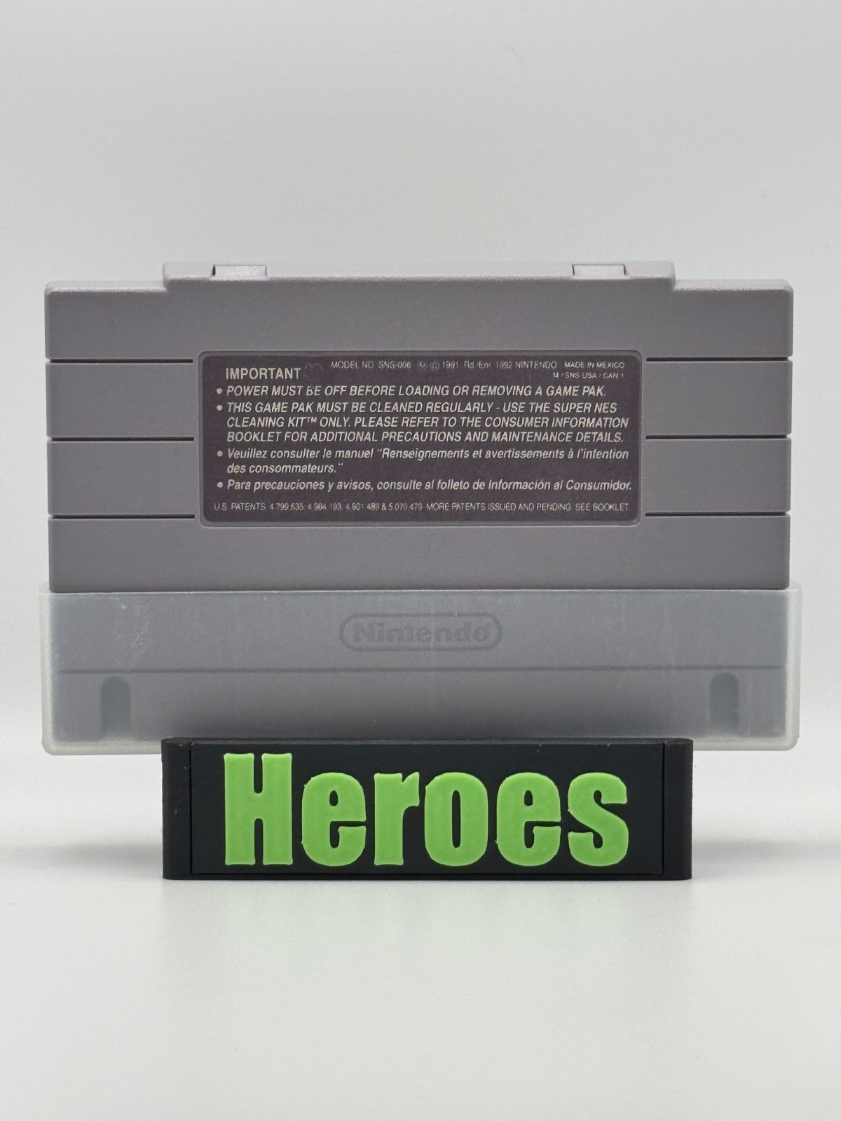 Super Nintendo SNES Mega Man 7, Game, Case, Instructions, Verified Working
