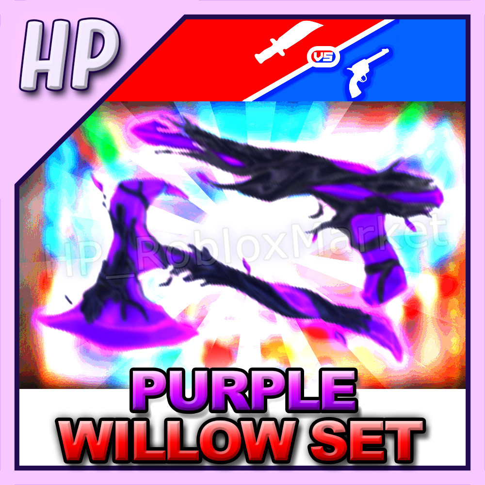 PURPLE WILLOW SET | MVSD – Murderers vs Sheriffs Duels [⚡FAST DELIVERY⚡] knife