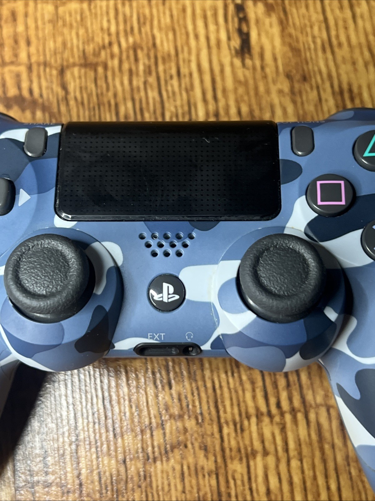 Wireless Controller Bluetooth Gamepad for PlayStation4 PS4 Blue Camo (Tested)