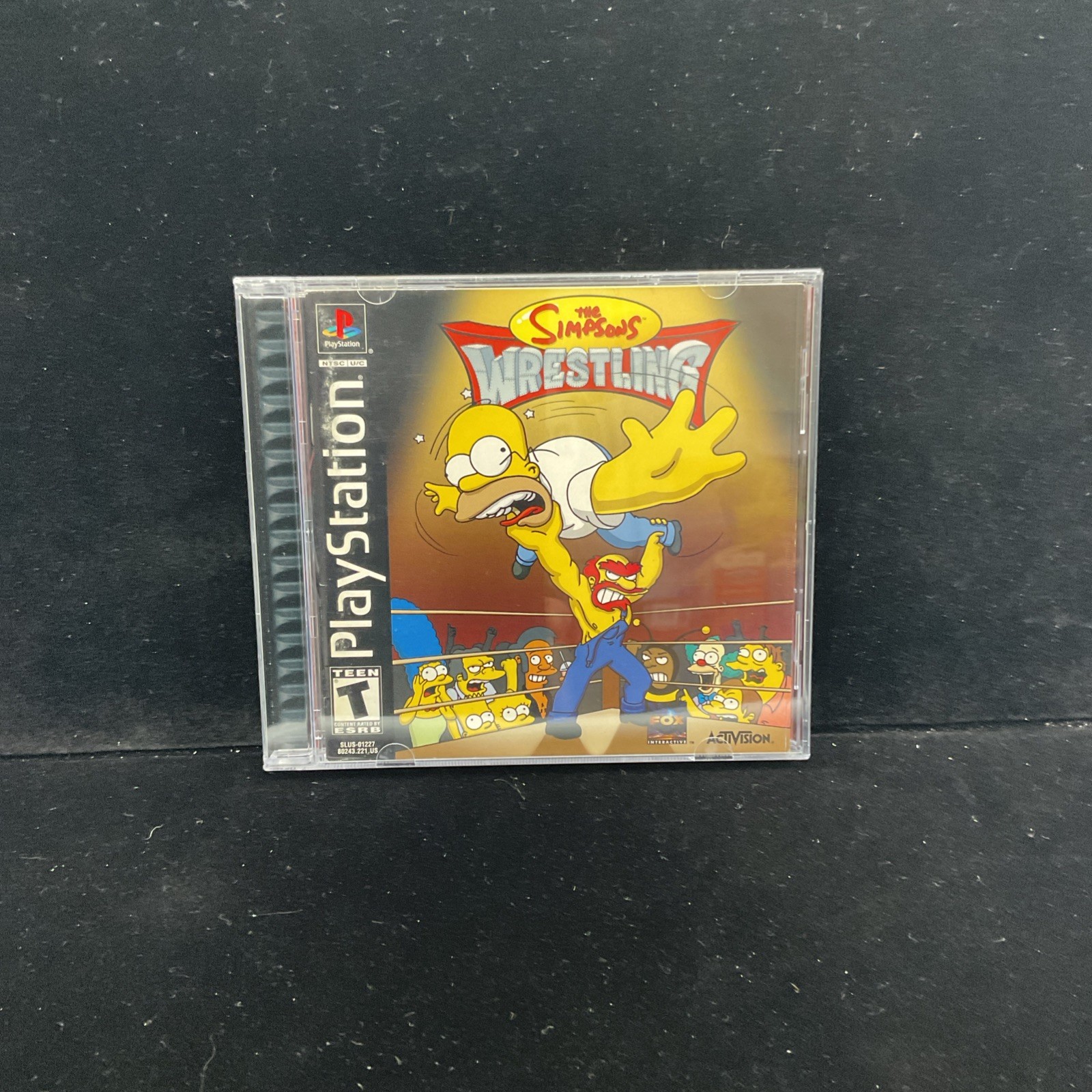 Simpsons Wrestling (PS1) Tested & CIB Clean 1 YR Warranty Refurbished Free Ship