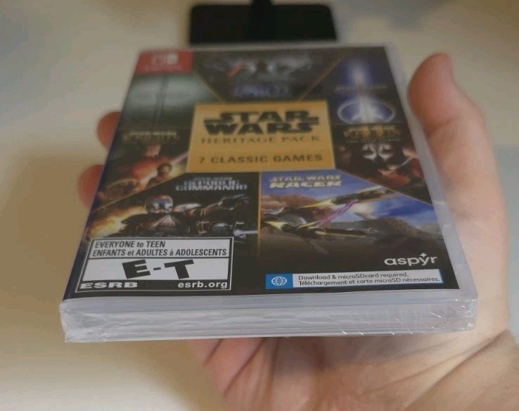 Star Wars Heritage Pack – (Nintendo Switch, 2023) New Factory Sealed 7 in 1