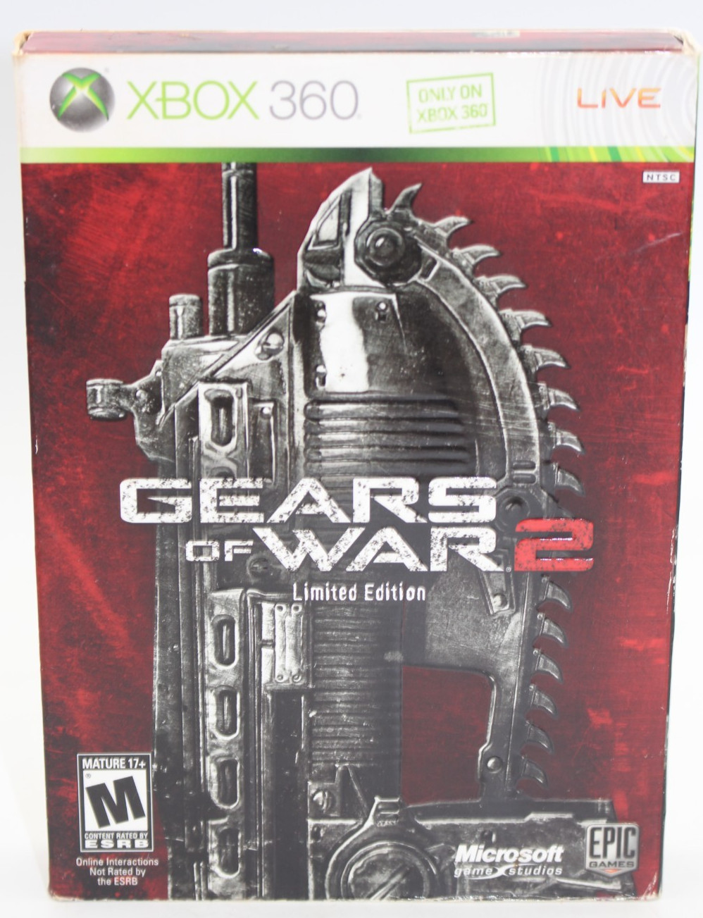 Gears of War 2 Limited Edition NO GAME INCLUDED – Microsoft Xbox 360