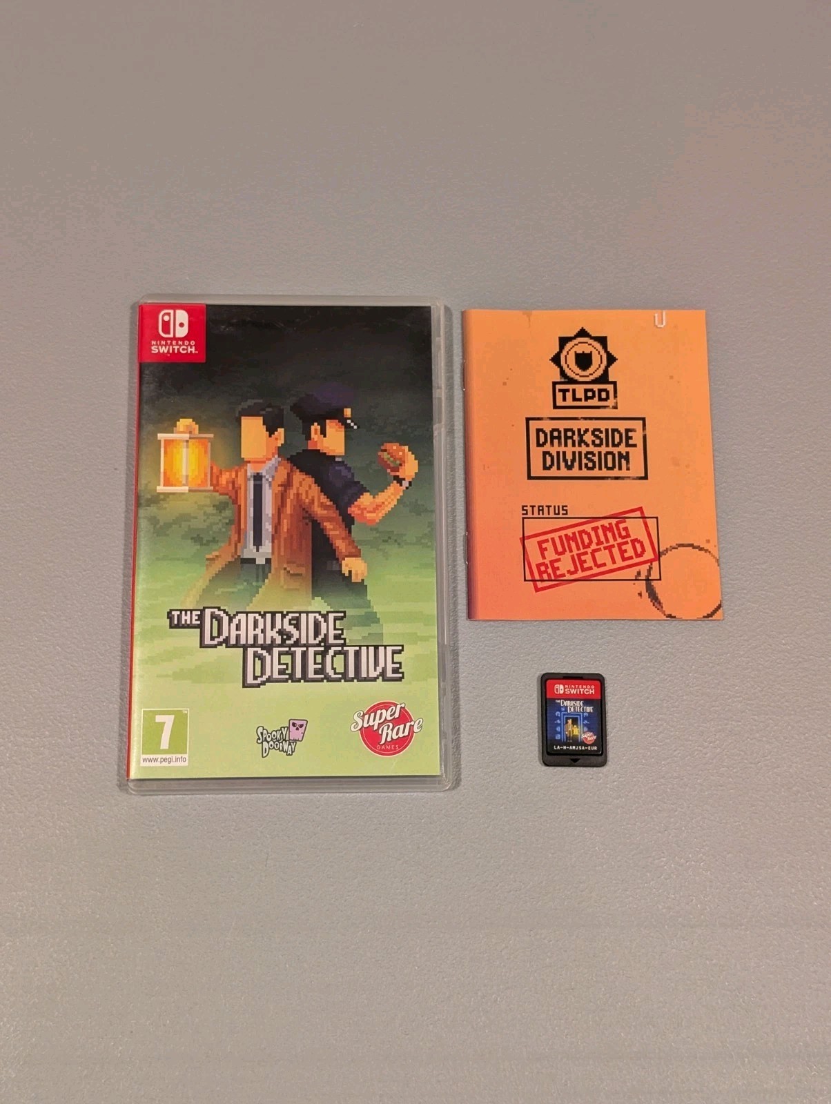 The Darkside Detective Nintendo Switch Super Rare Games SRG #21 – Tested