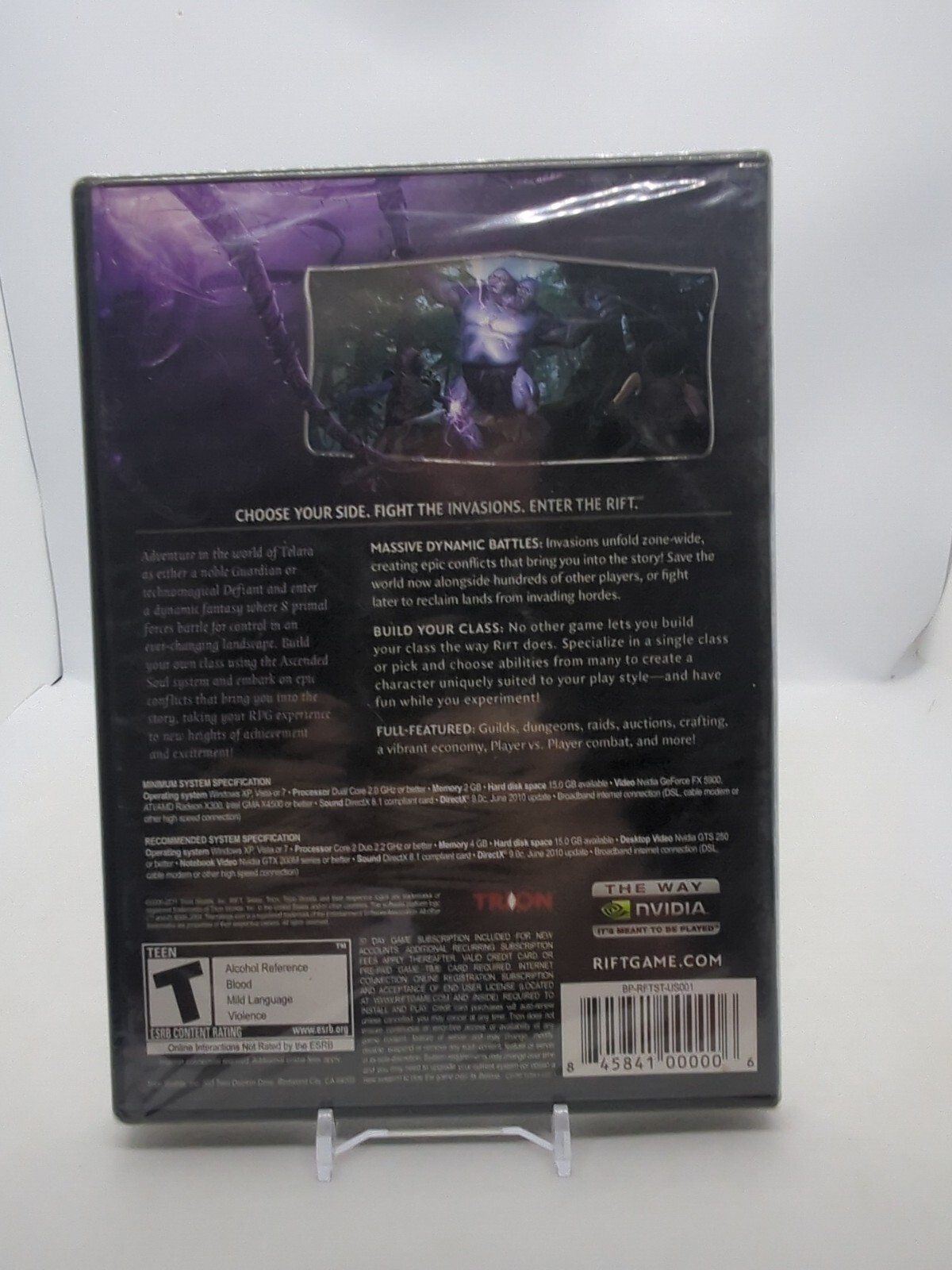 Rift (PC Game, 2011) Trion Worlds Brand New Sealed