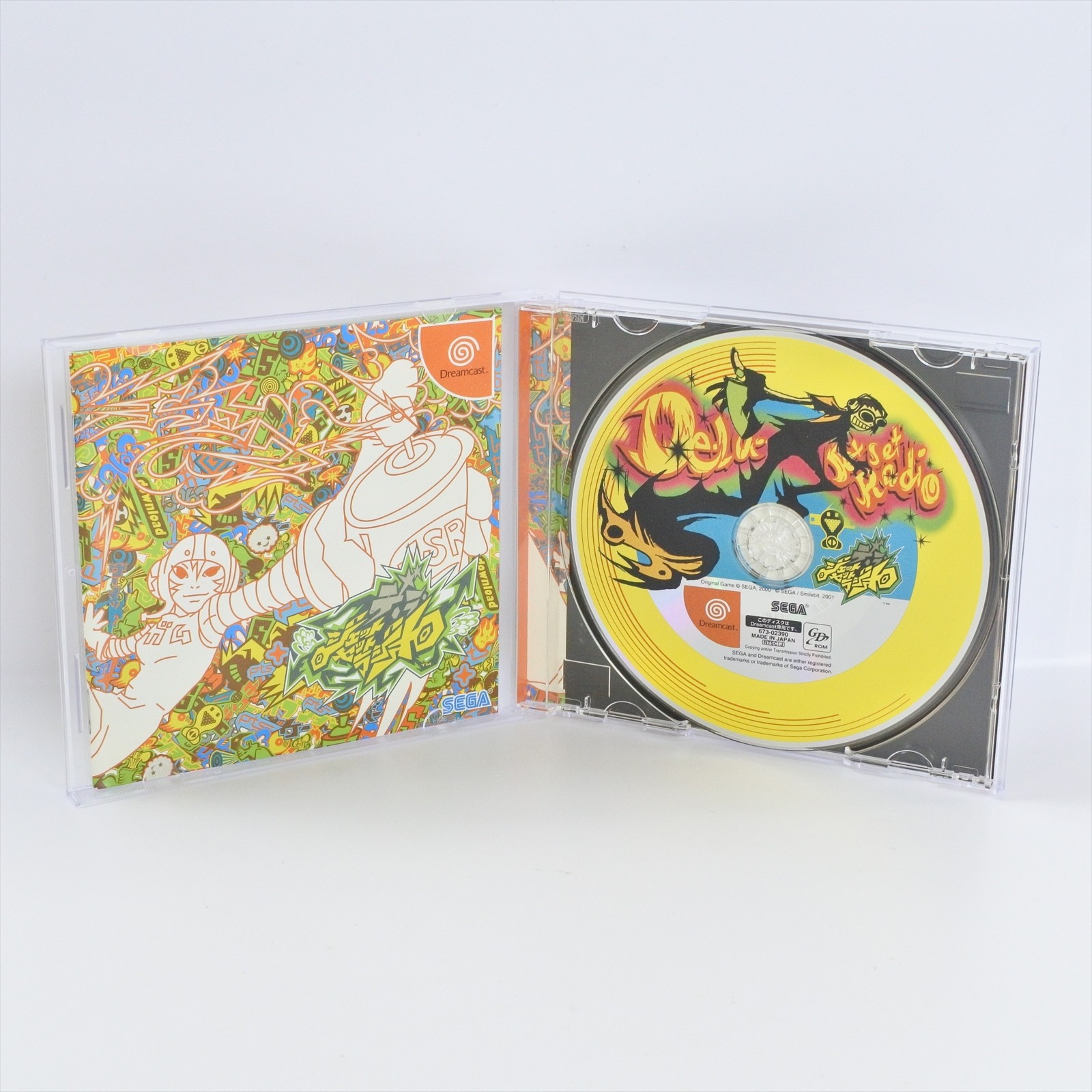 DE LA JET SET RADIO Limited Version 610-7969 Dreamcast Sega 3300 dc