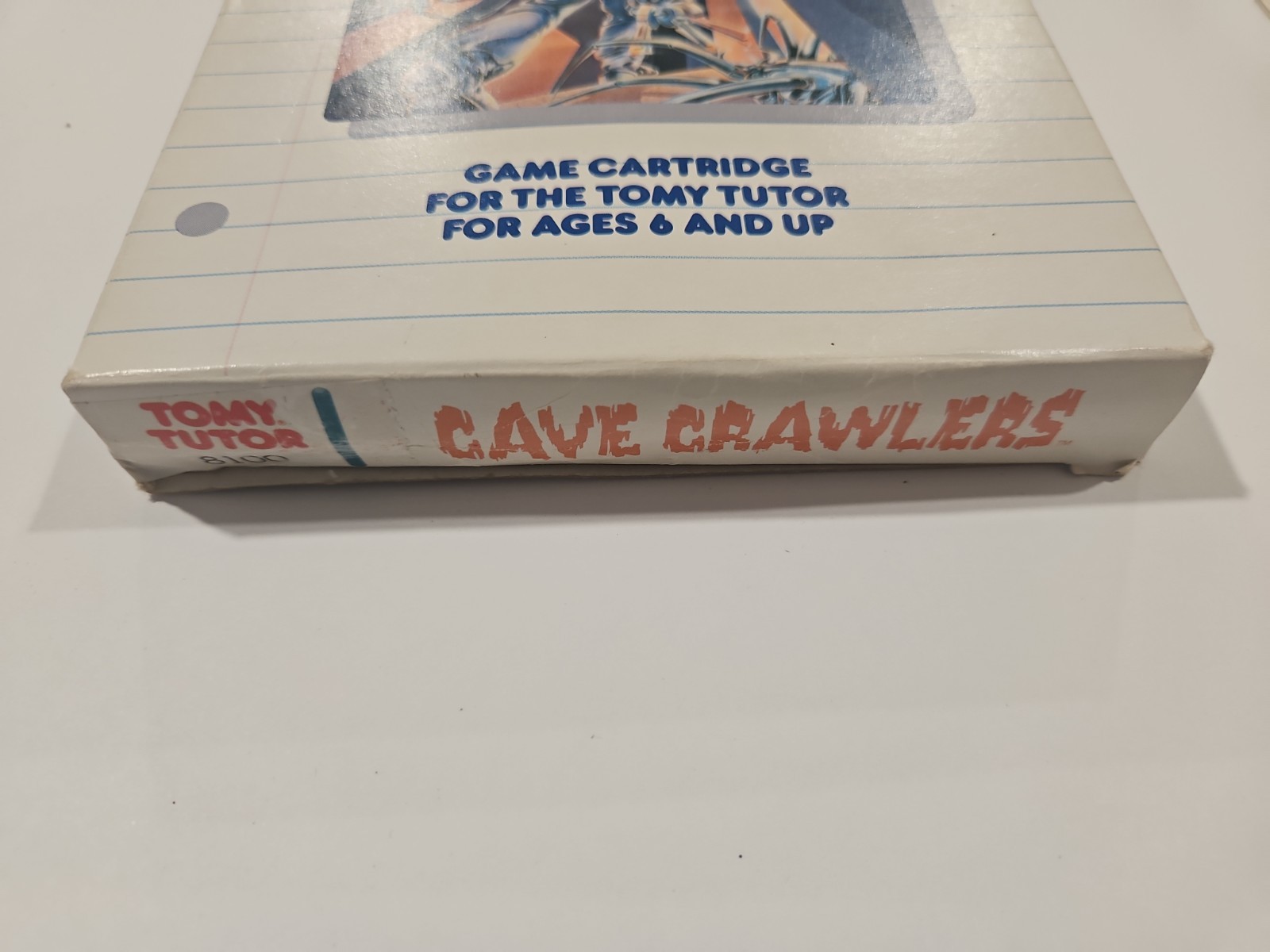 Tomy Tutor 8100 Game Cave Crawlers With Box And Instructions 1983 READ Descripti