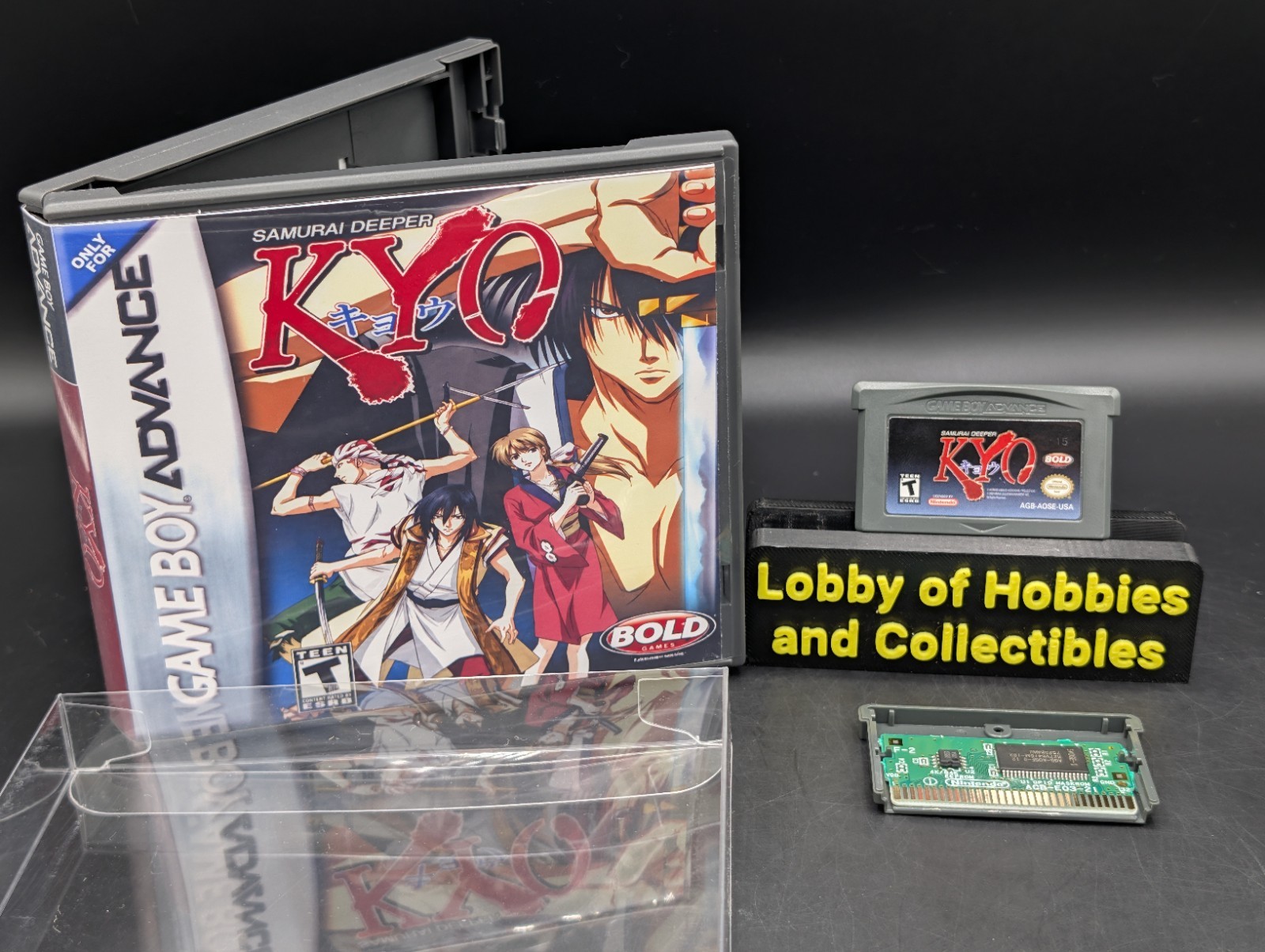 Samurai Deeper Kyo ( Game Boy Advance GBA ) Mint Cart – W/ DS Case & Cover Art